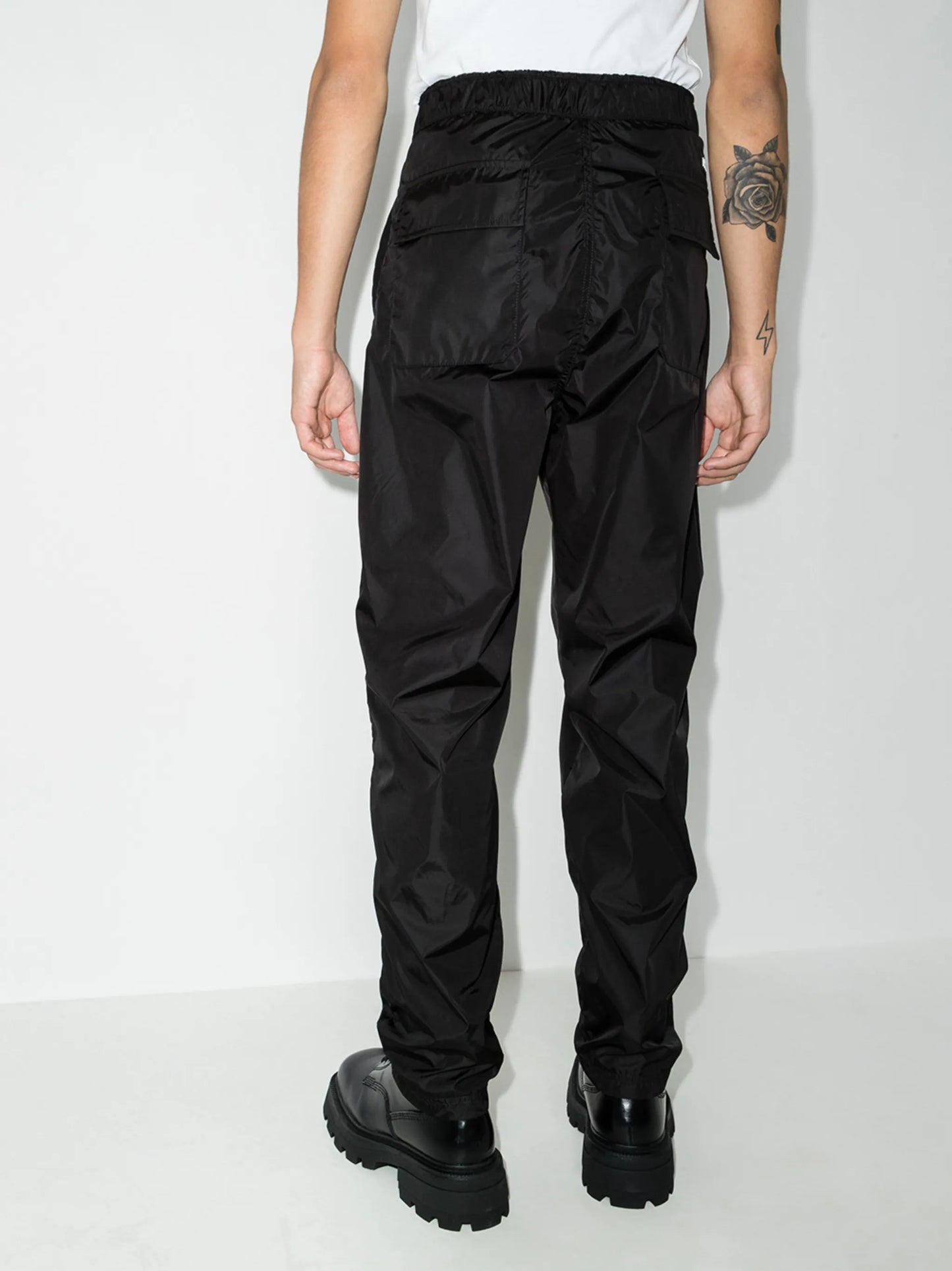 logo-patch track pants