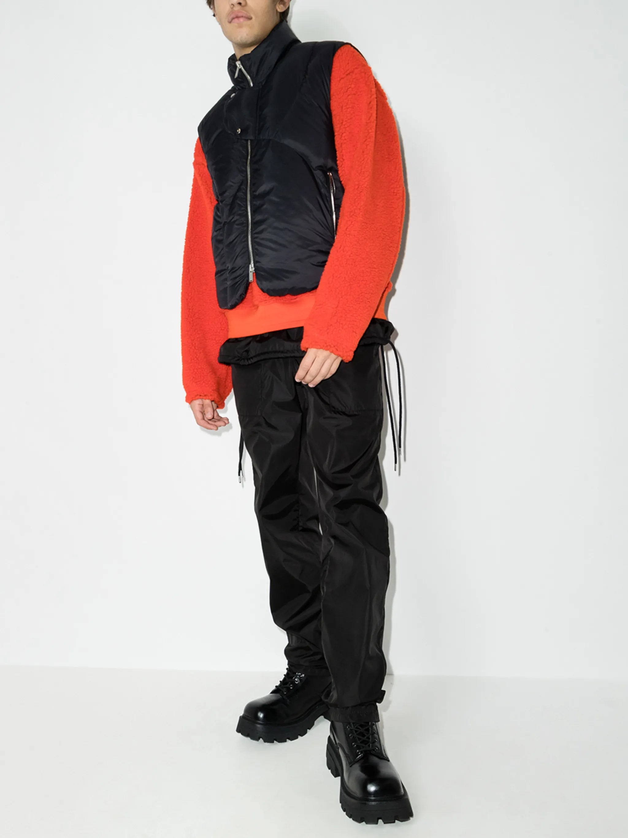 logo-patch track pants