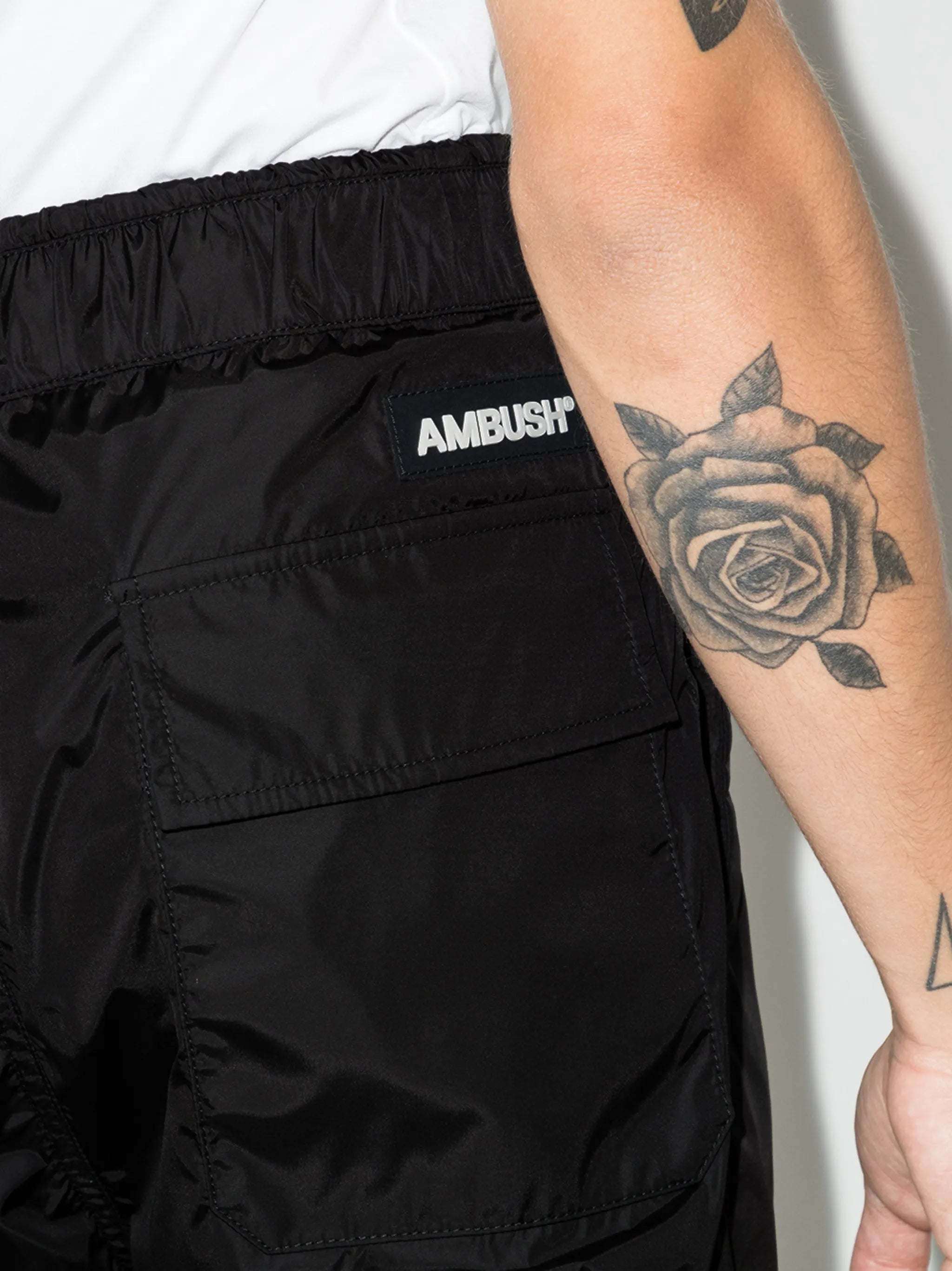 logo-patch track pants