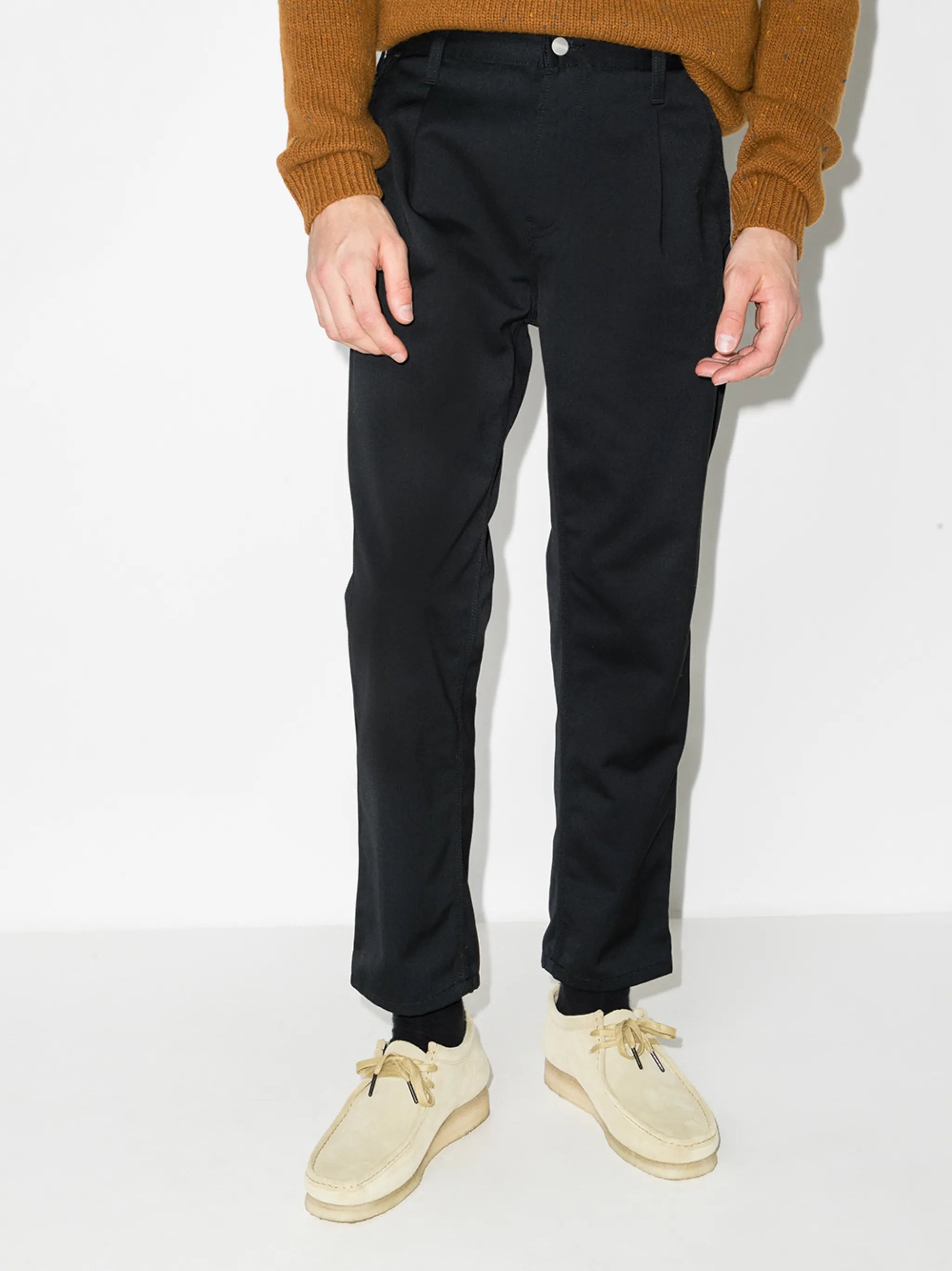Abbott tapered-leg trousers
