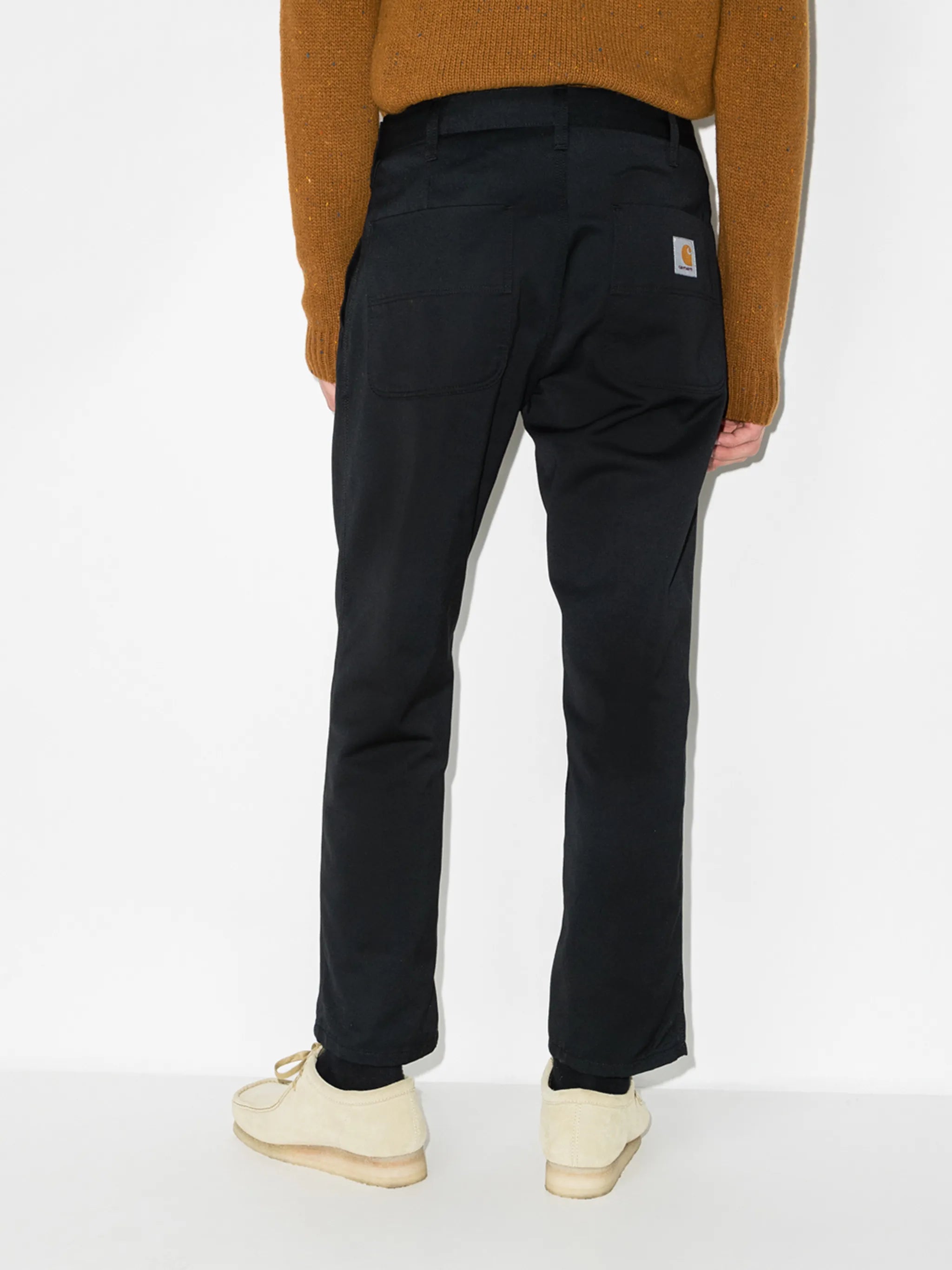 Abbott tapered-leg trousers