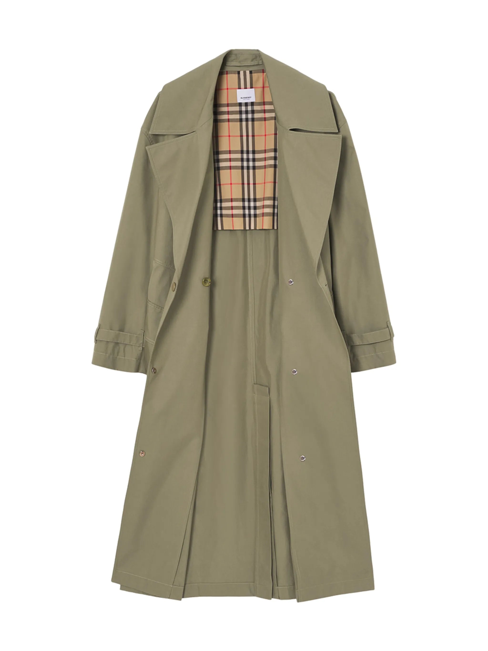 Laxton gabardine trench coat