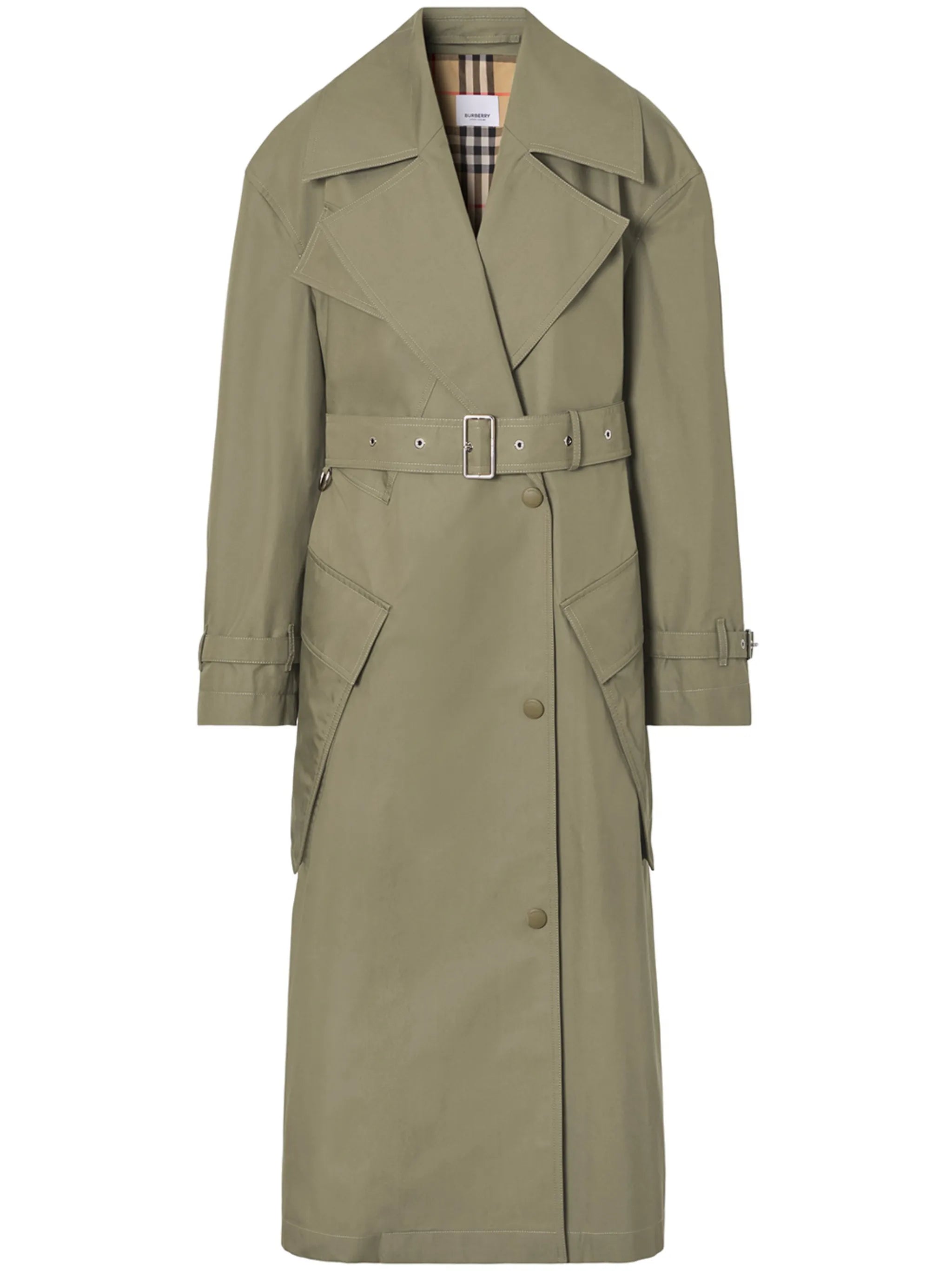 Laxton gabardine trench coat