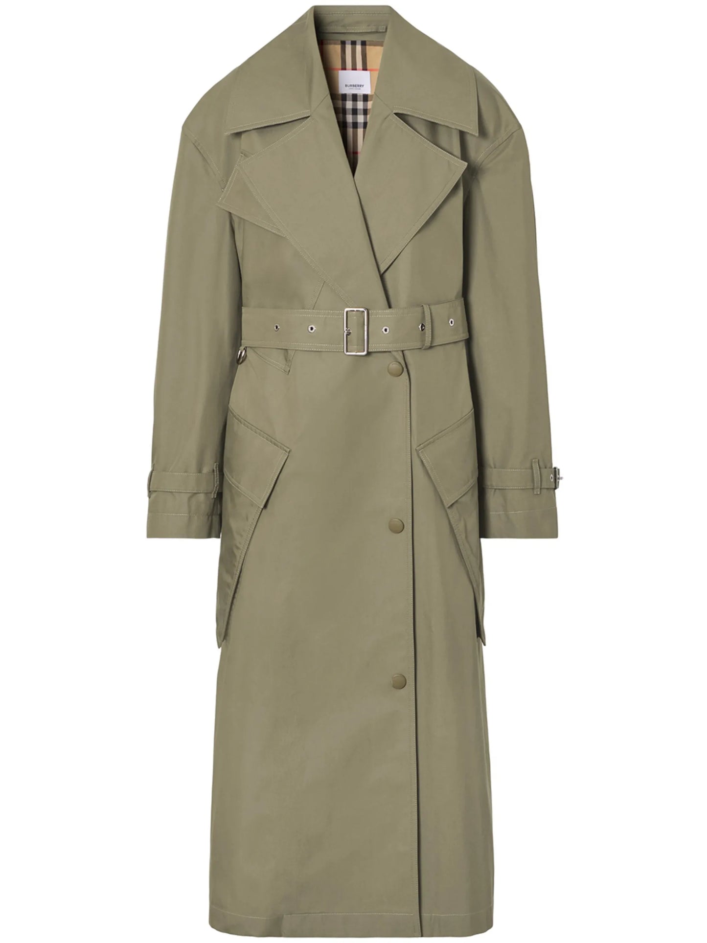 Laxton gabardine trench coat