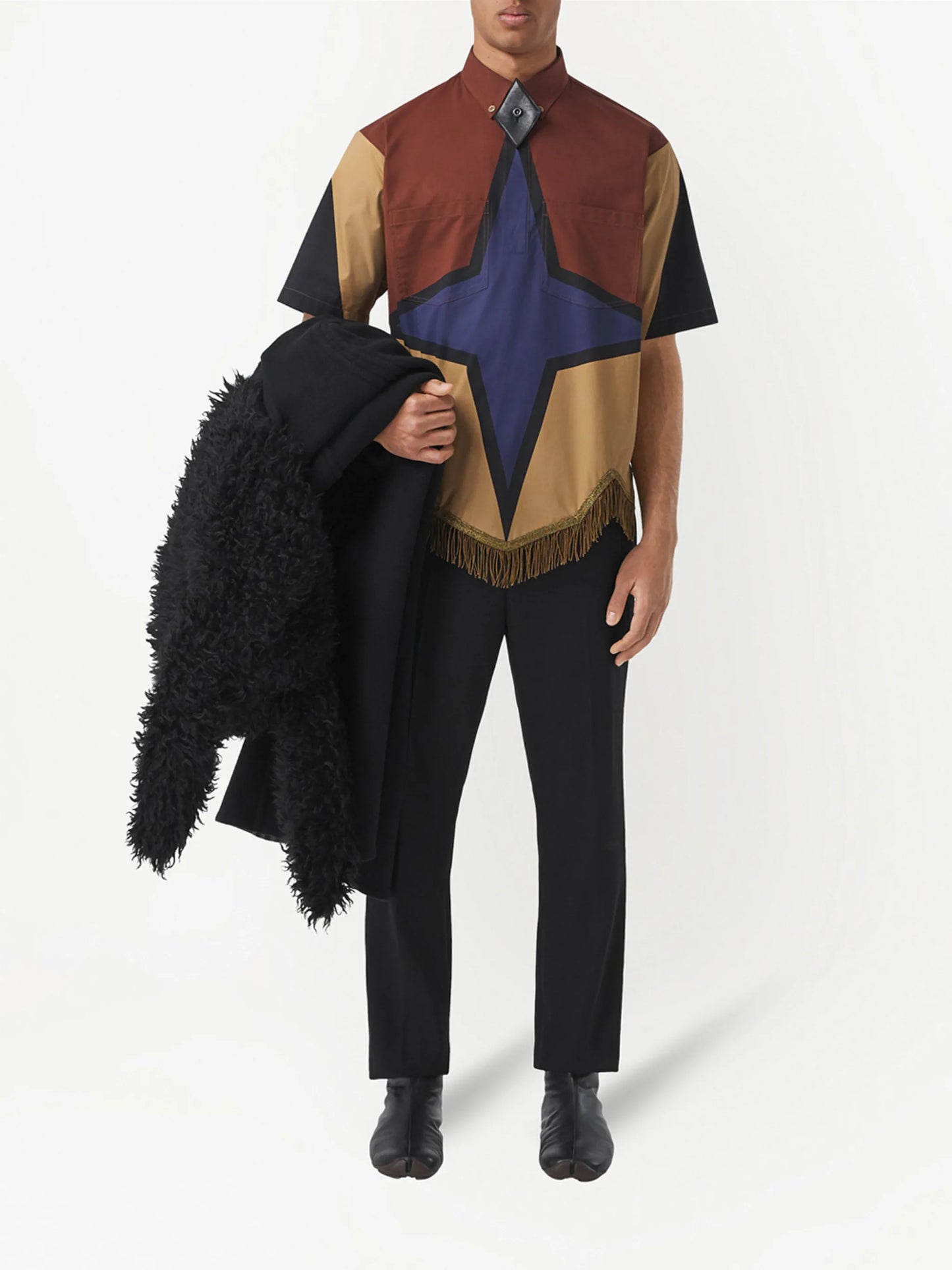 tailored wool trousers