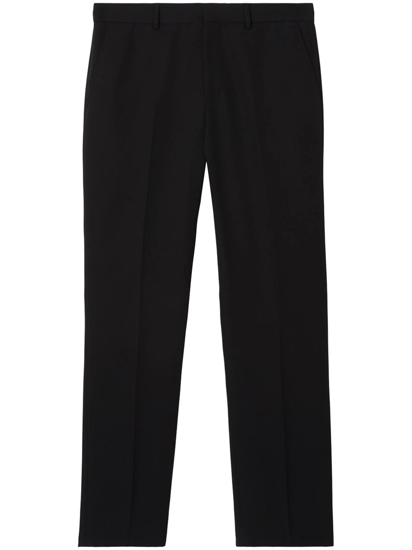 tailored wool trousers