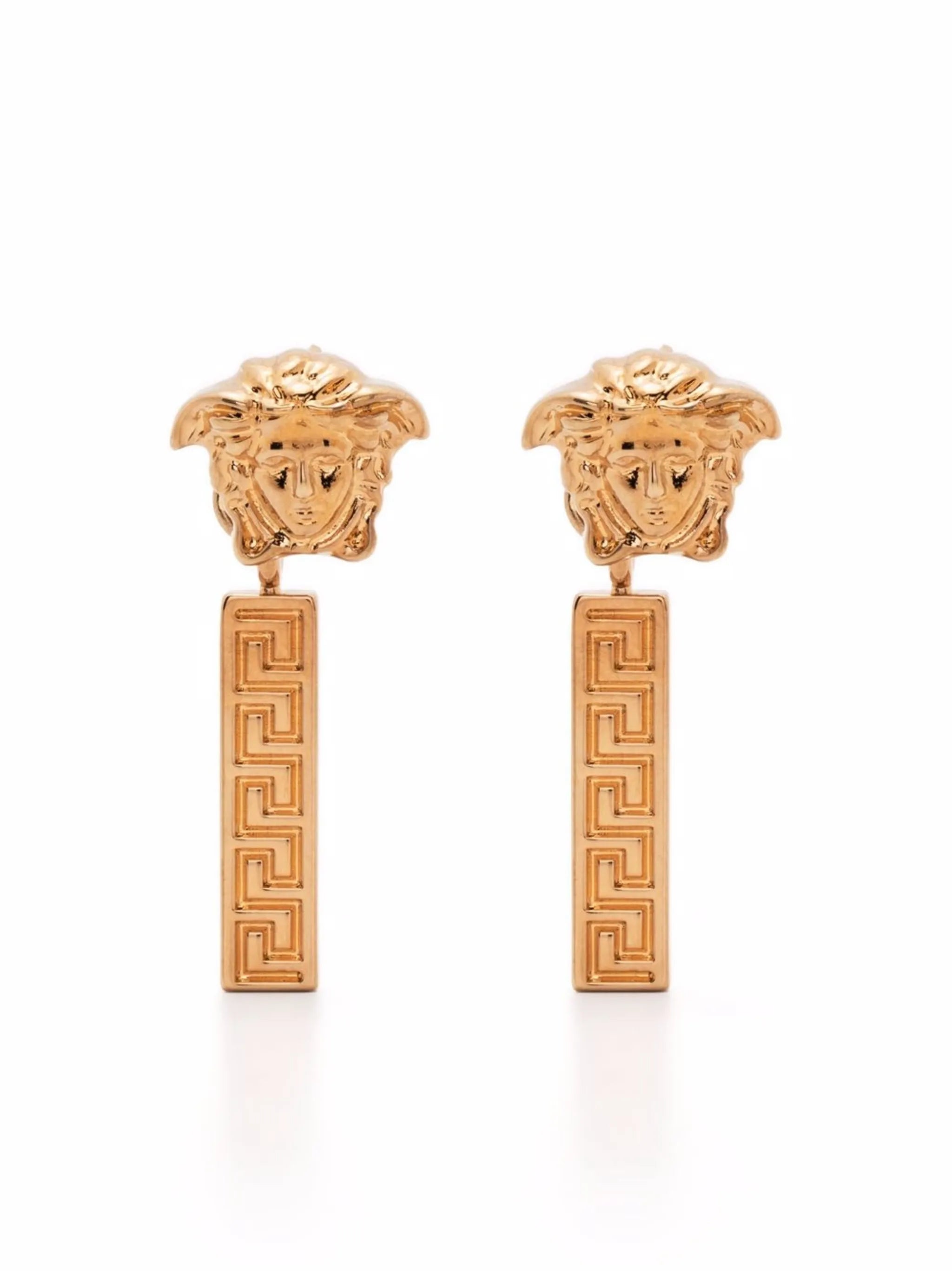 Medusa Head drop earrings