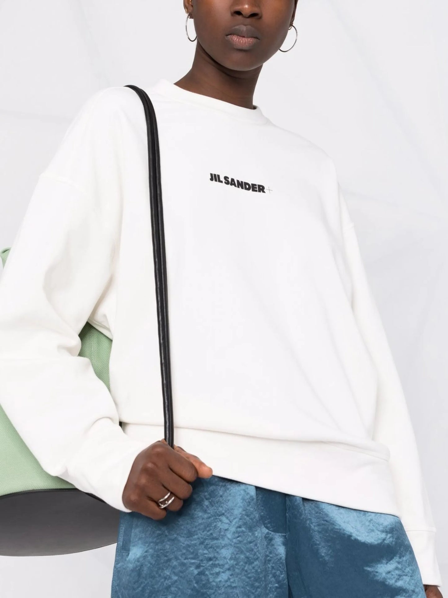 logo-print cotton sweatshirt