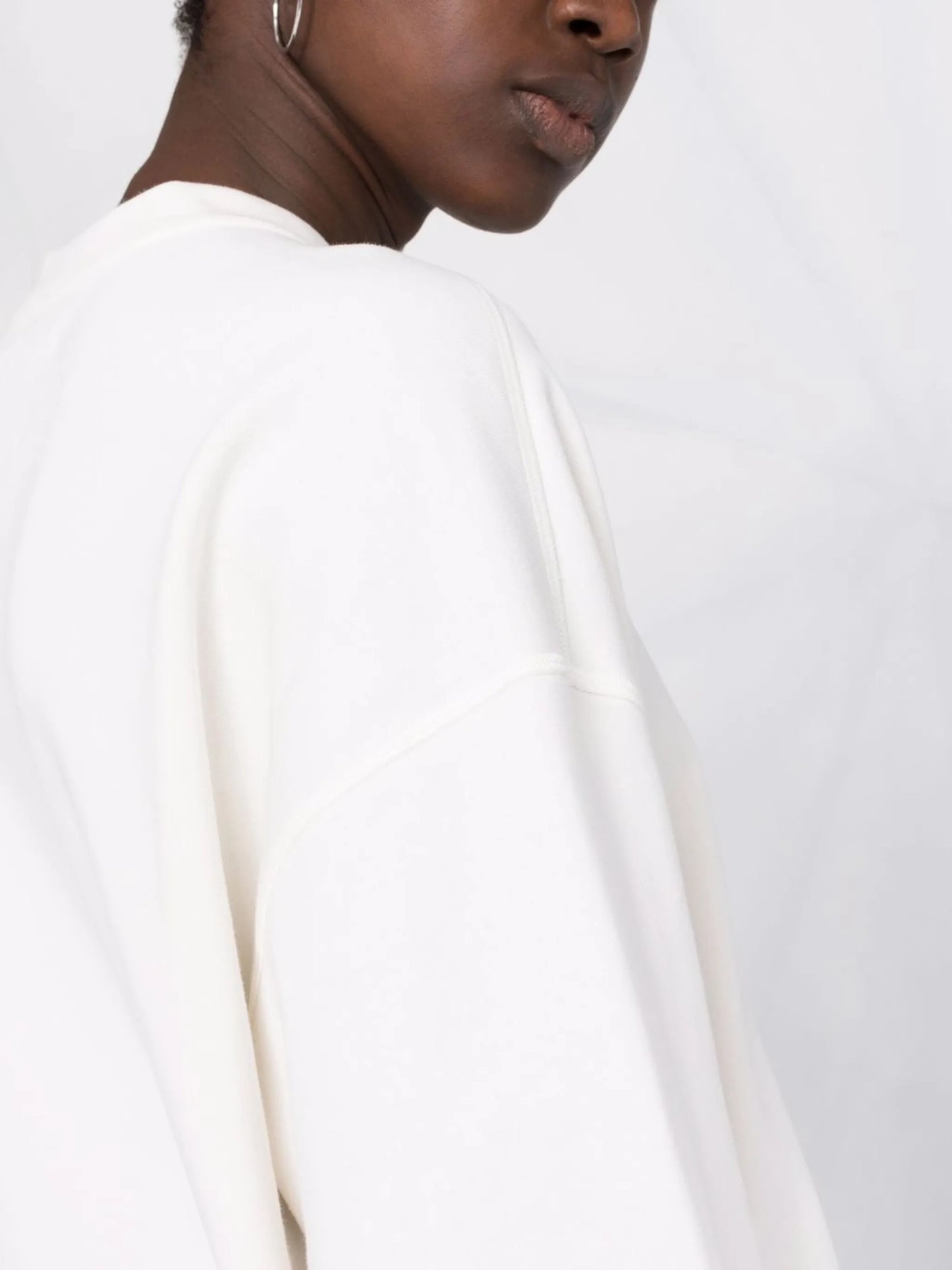 logo-print cotton sweatshirt