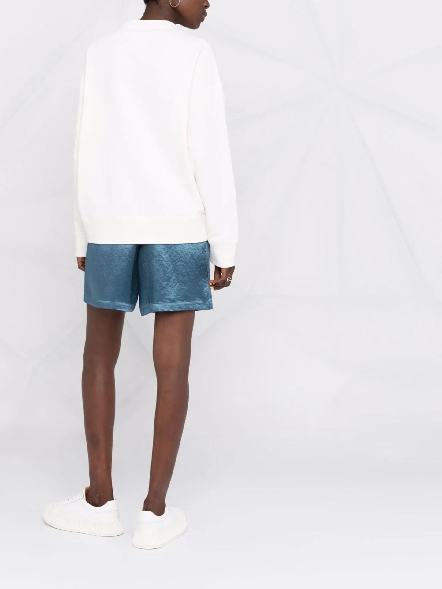 logo-print cotton sweatshirt