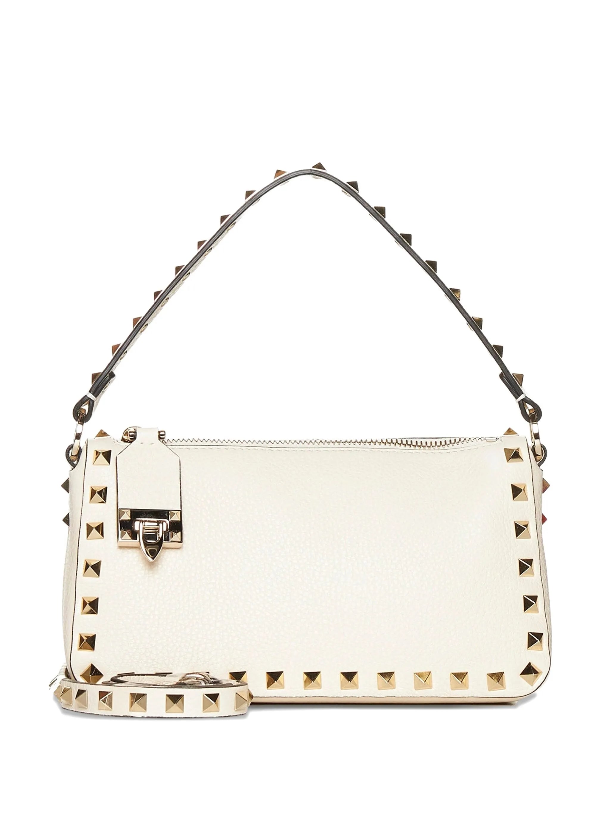 small Rockstud leather crossbody bag