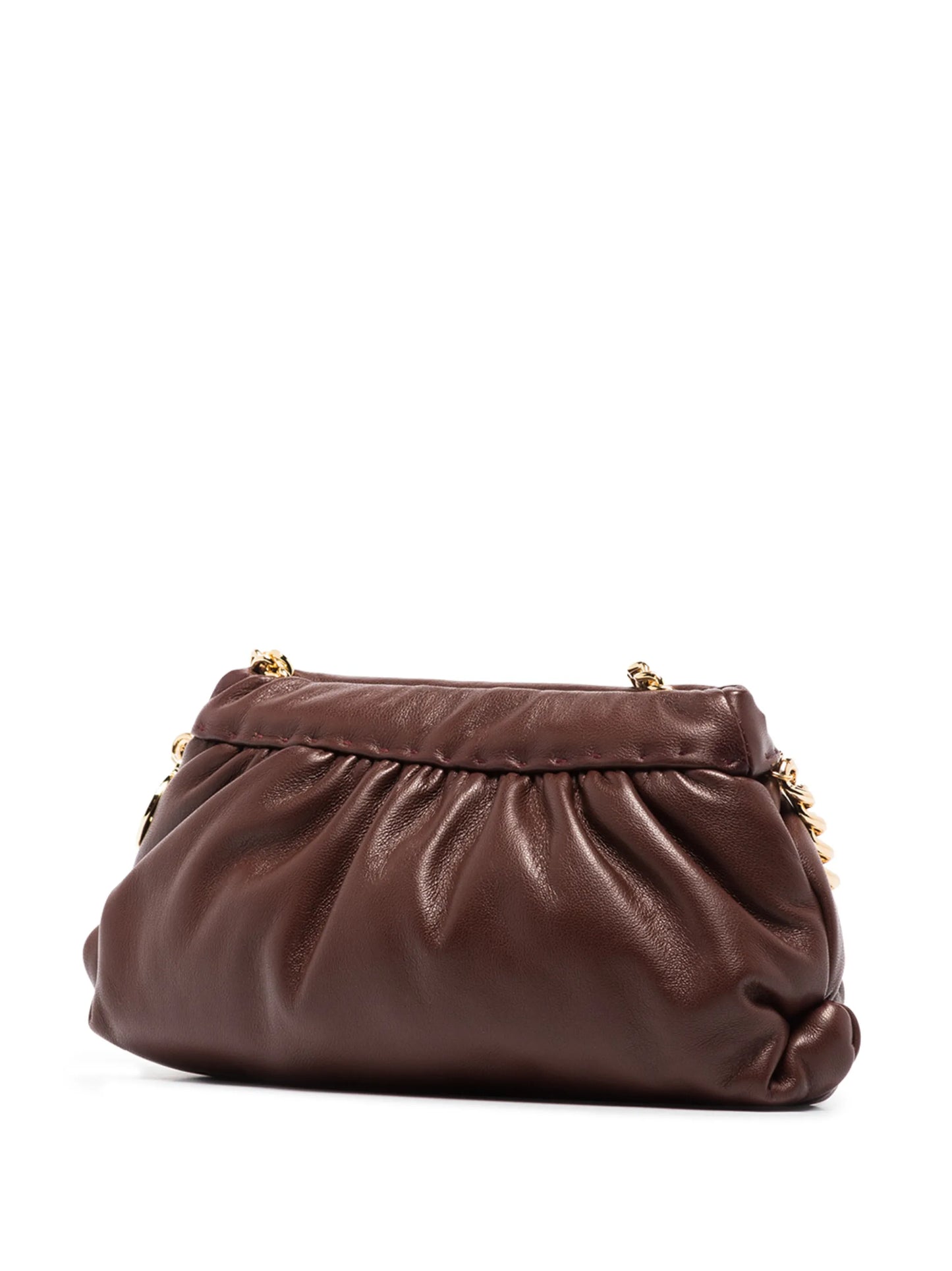 Glam chain-embellished shoulder bag