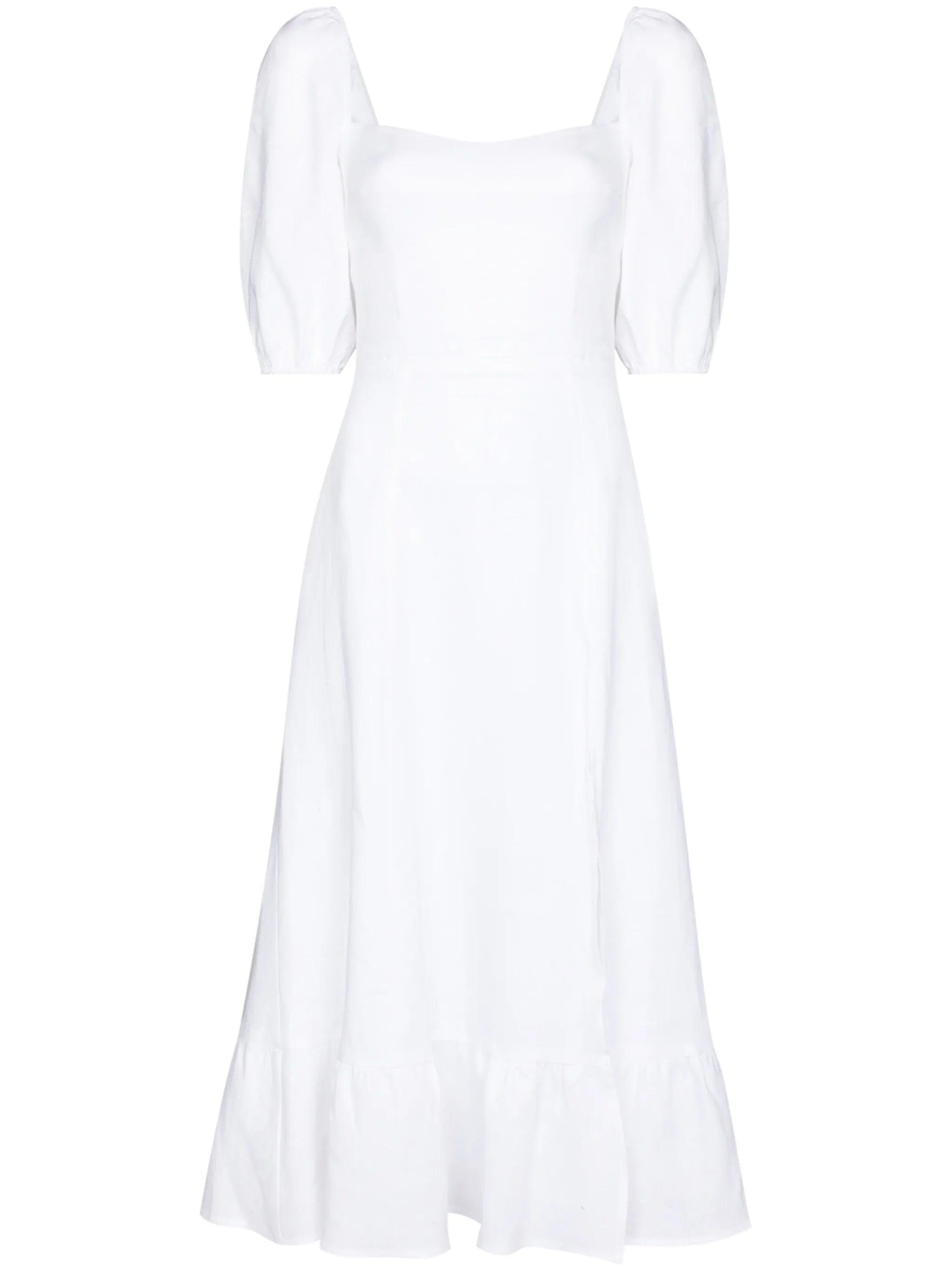 Belgium linen midi dress