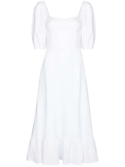 Belgium linen midi dress
