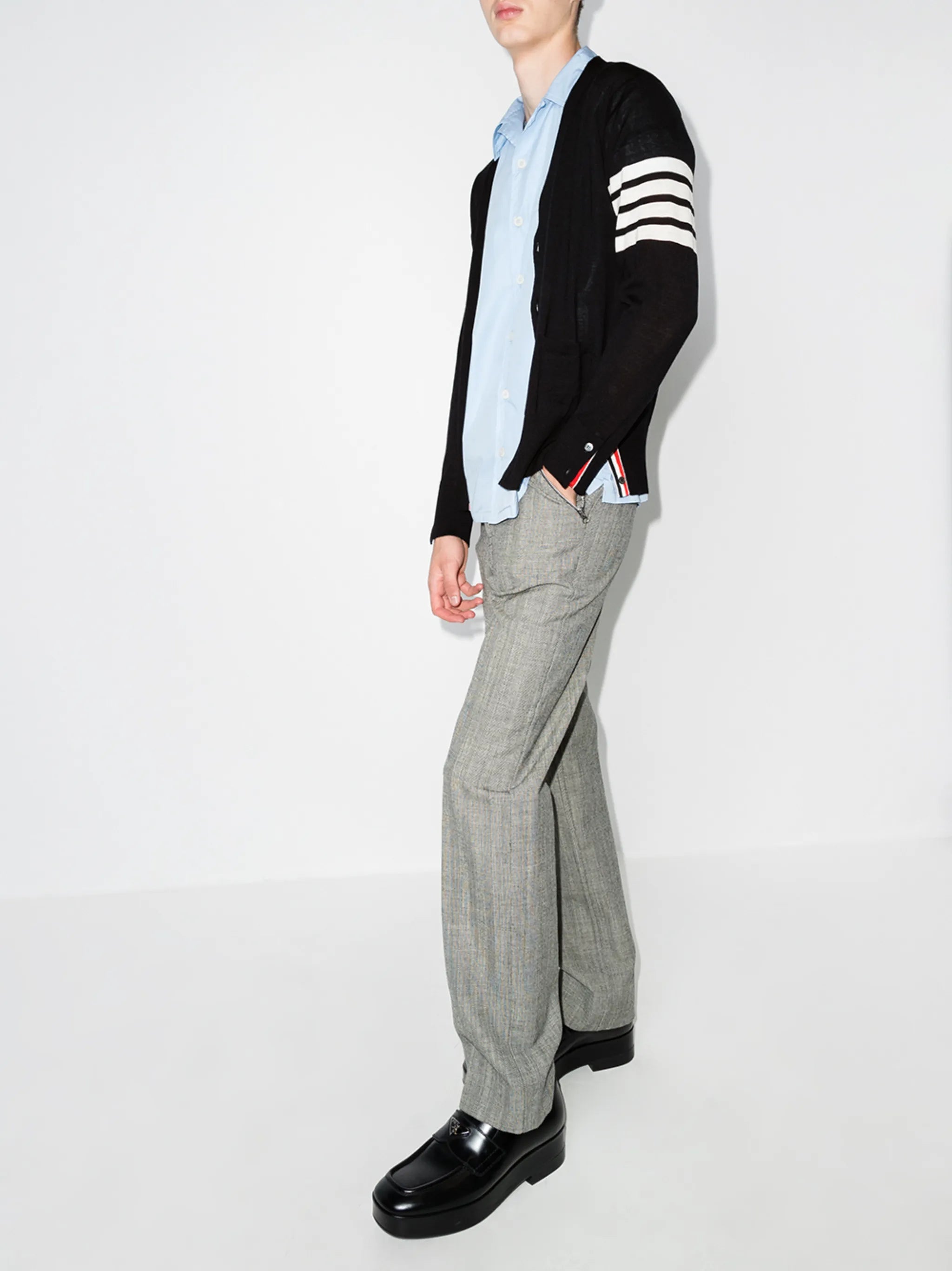 classic V-neck cardigan