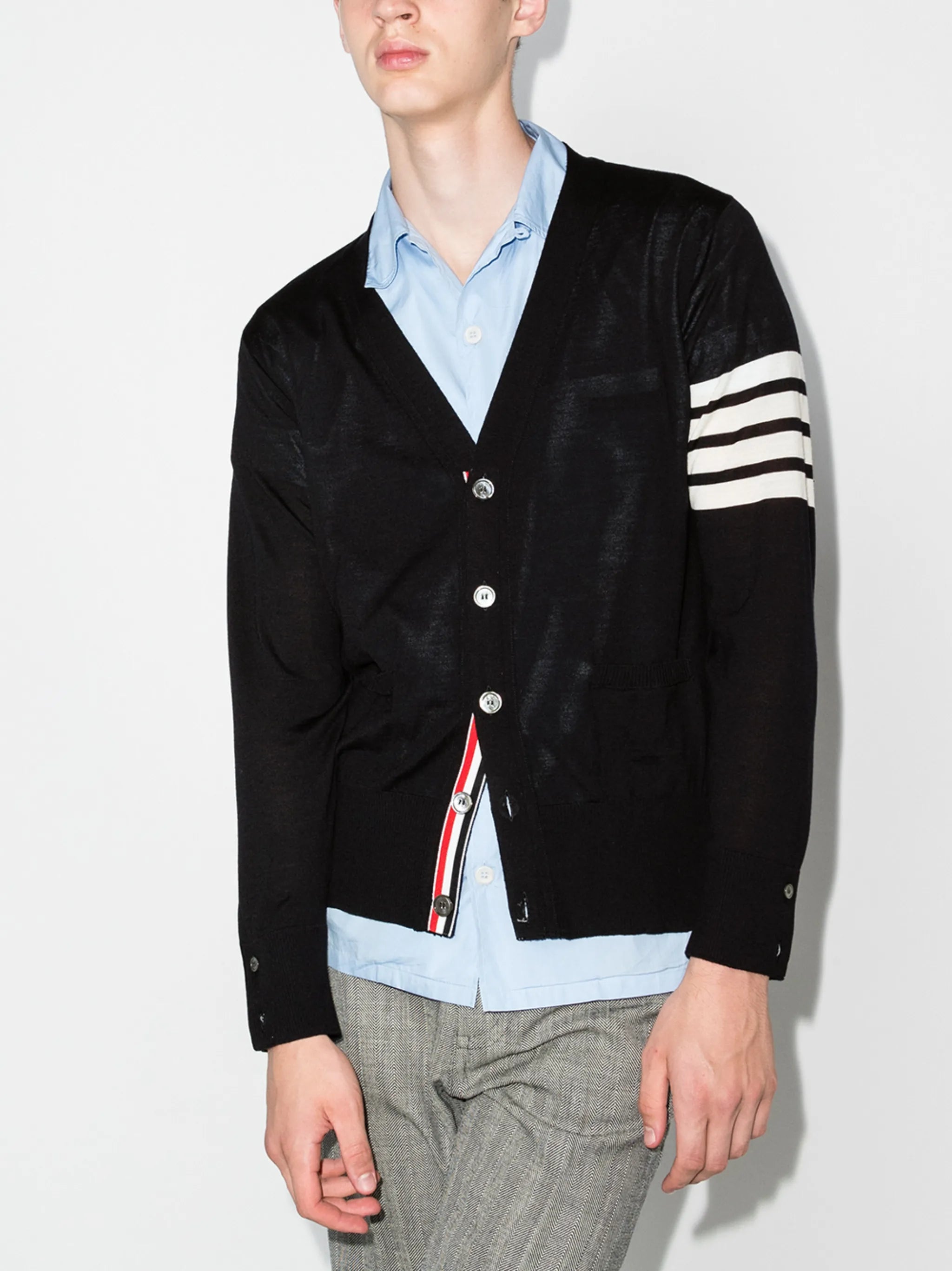 classic V-neck cardigan