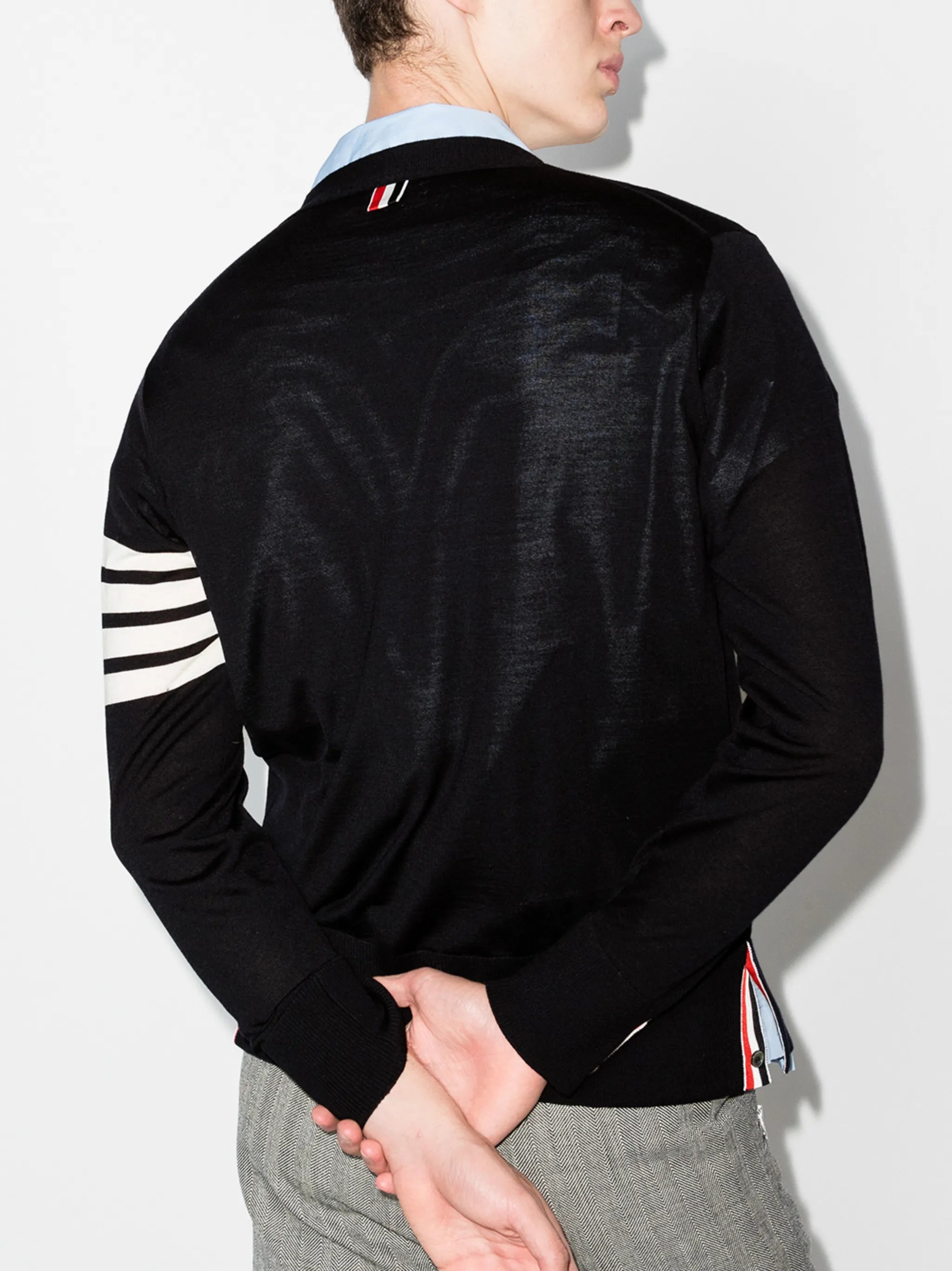 classic V-neck cardigan