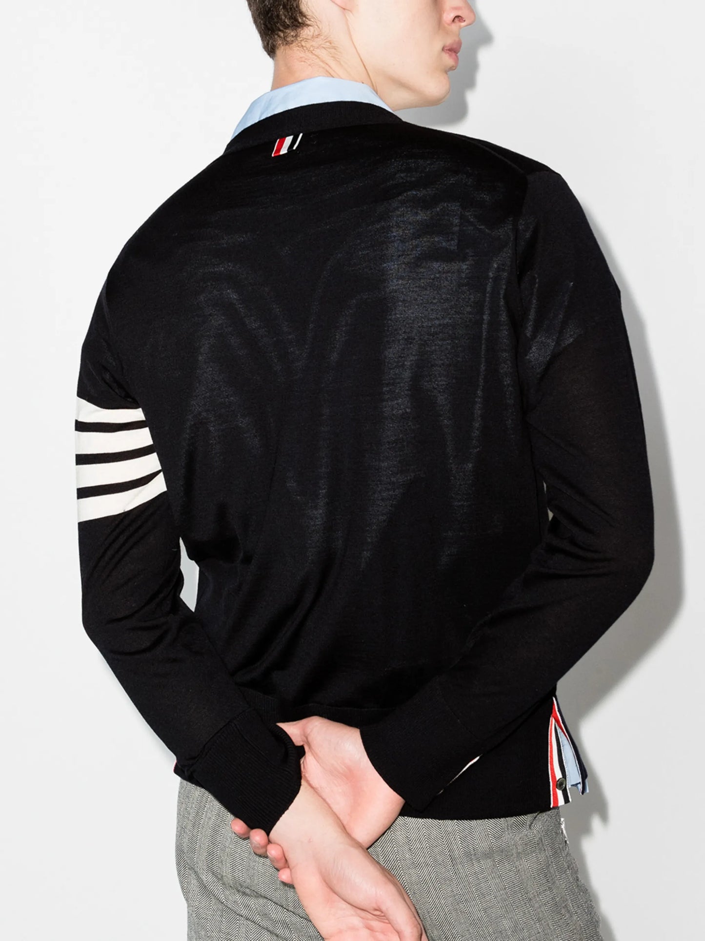 classic V-neck cardigan