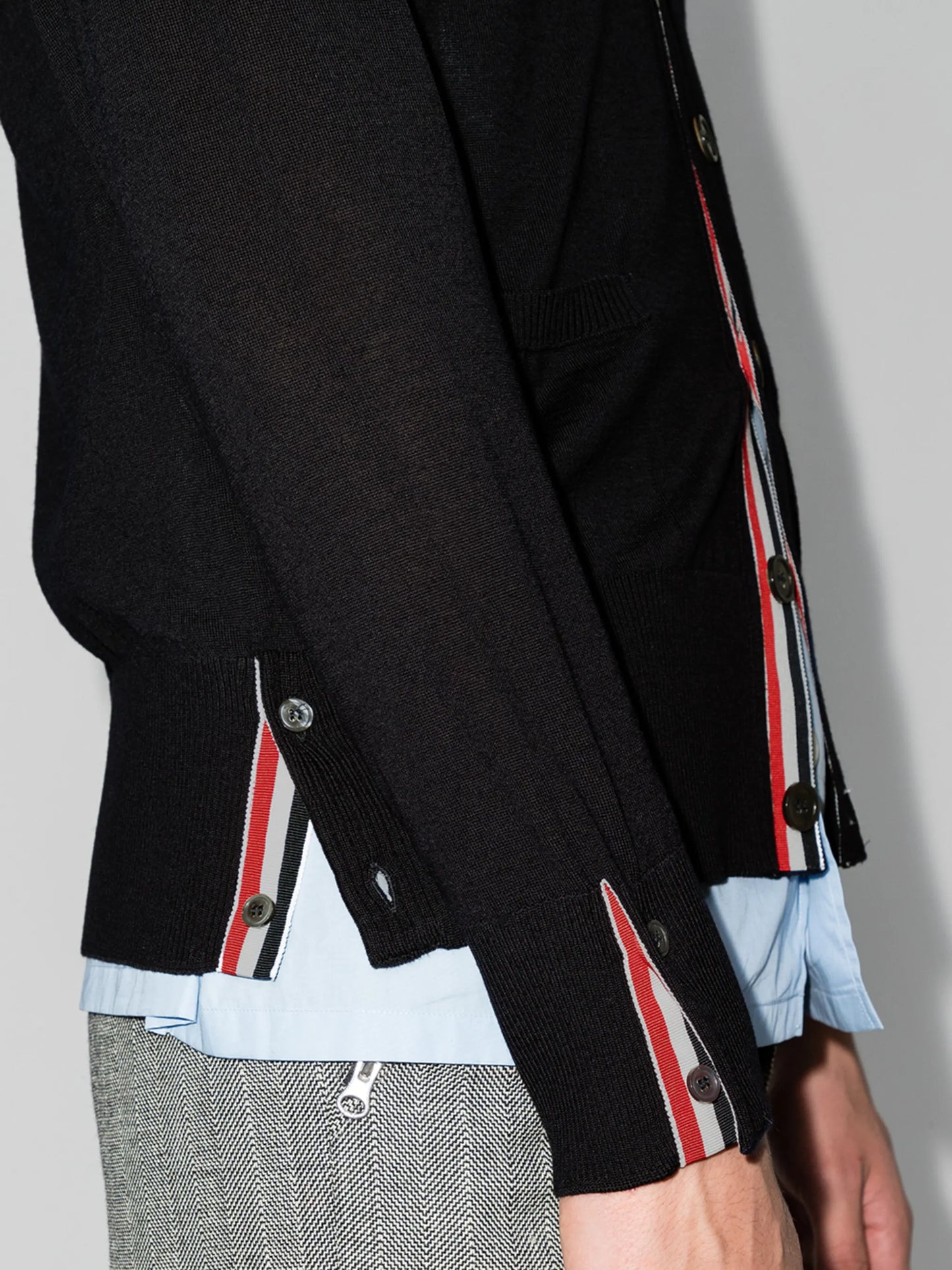 classic V-neck cardigan