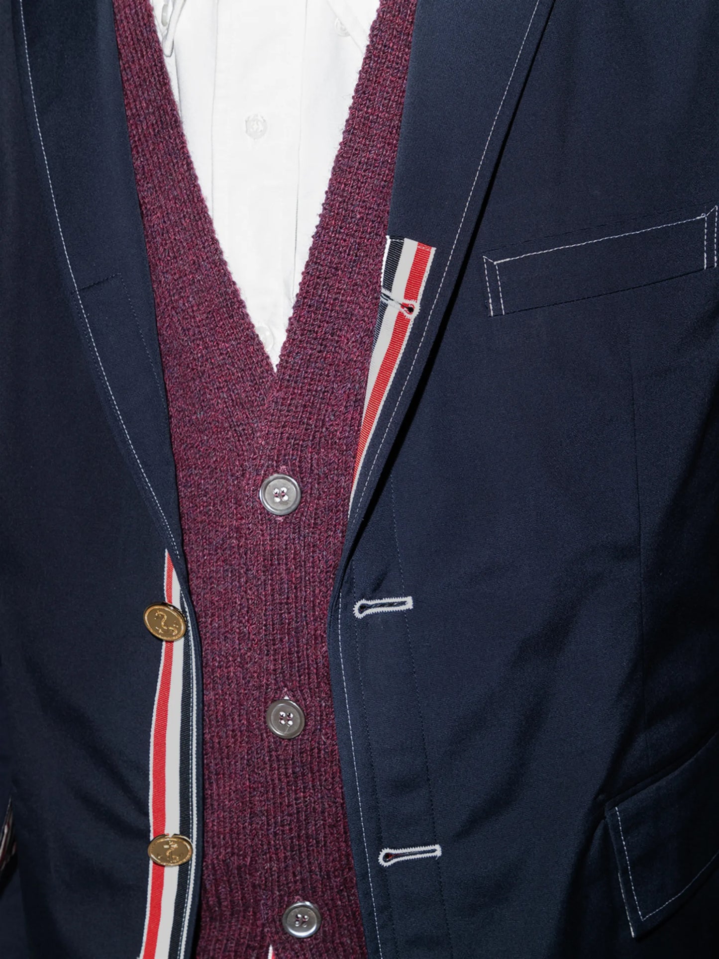 notched-lapels single-breasted blazer