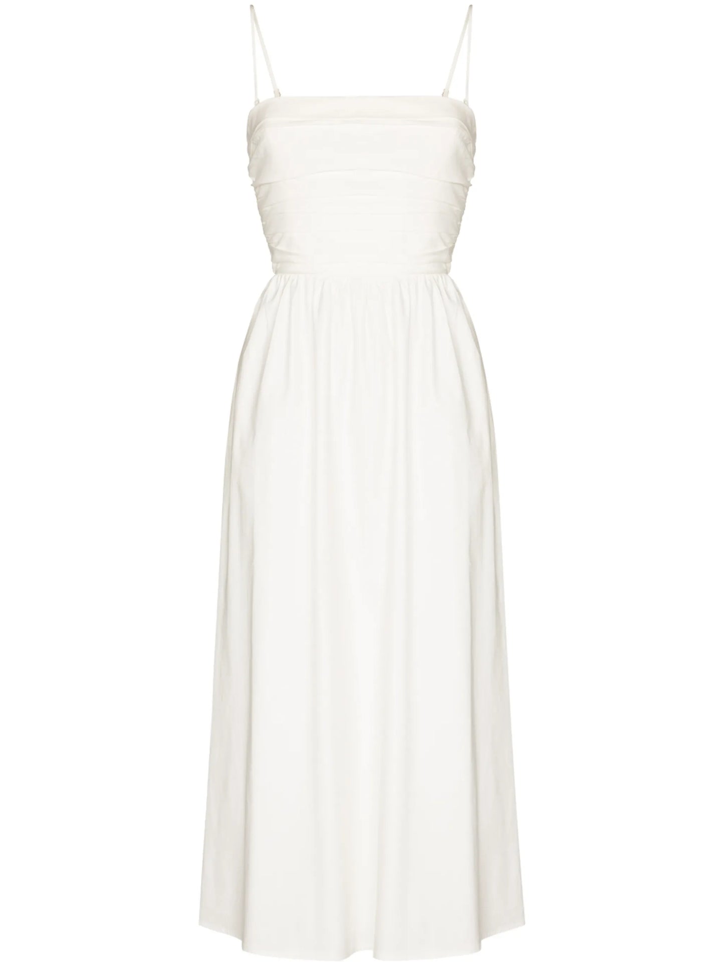 Lissa gathered midi dress