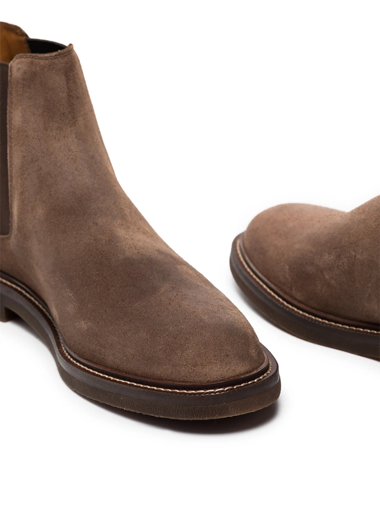 suede Chelsea boots
