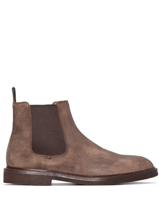 suede Chelsea boots