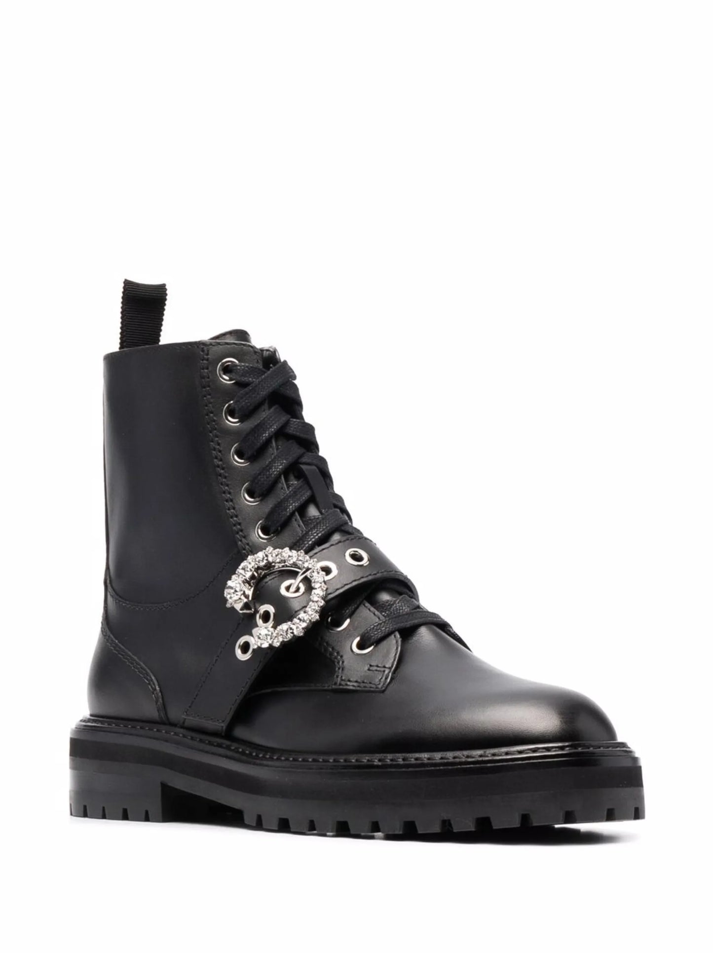 Cora crystal-embellished ankle boots