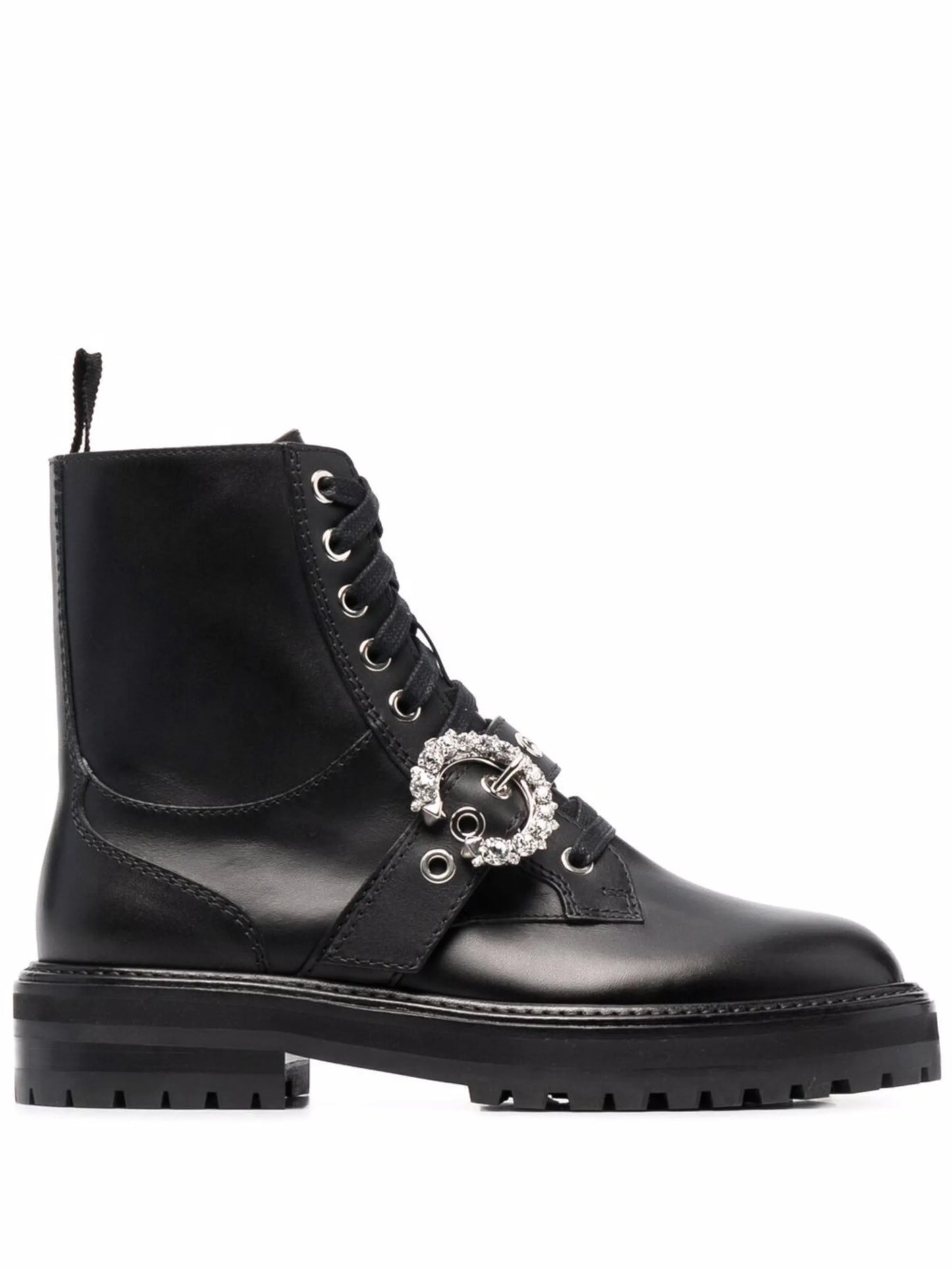 Cora crystal-embellished ankle boots