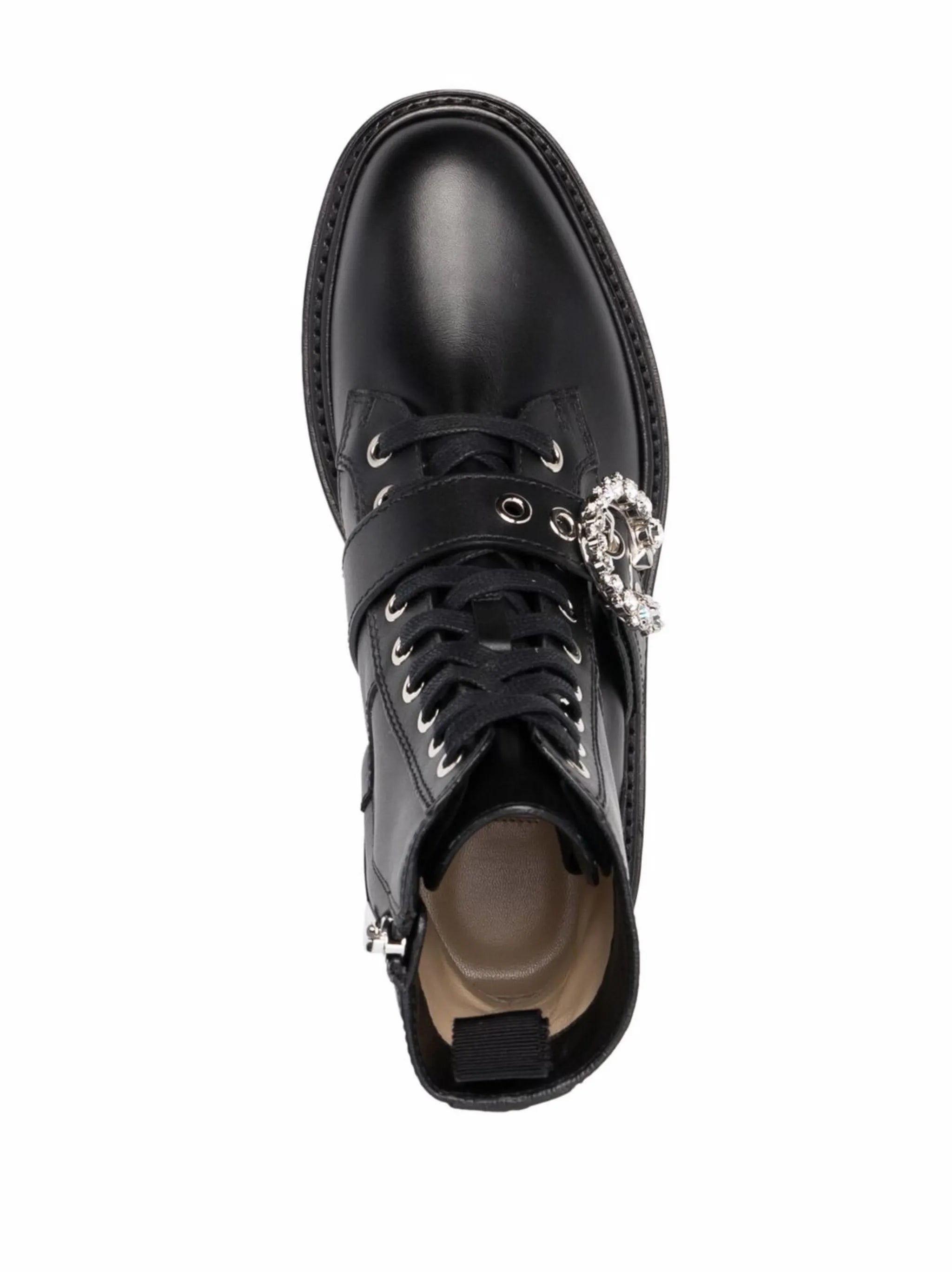 Cora crystal-embellished ankle boots