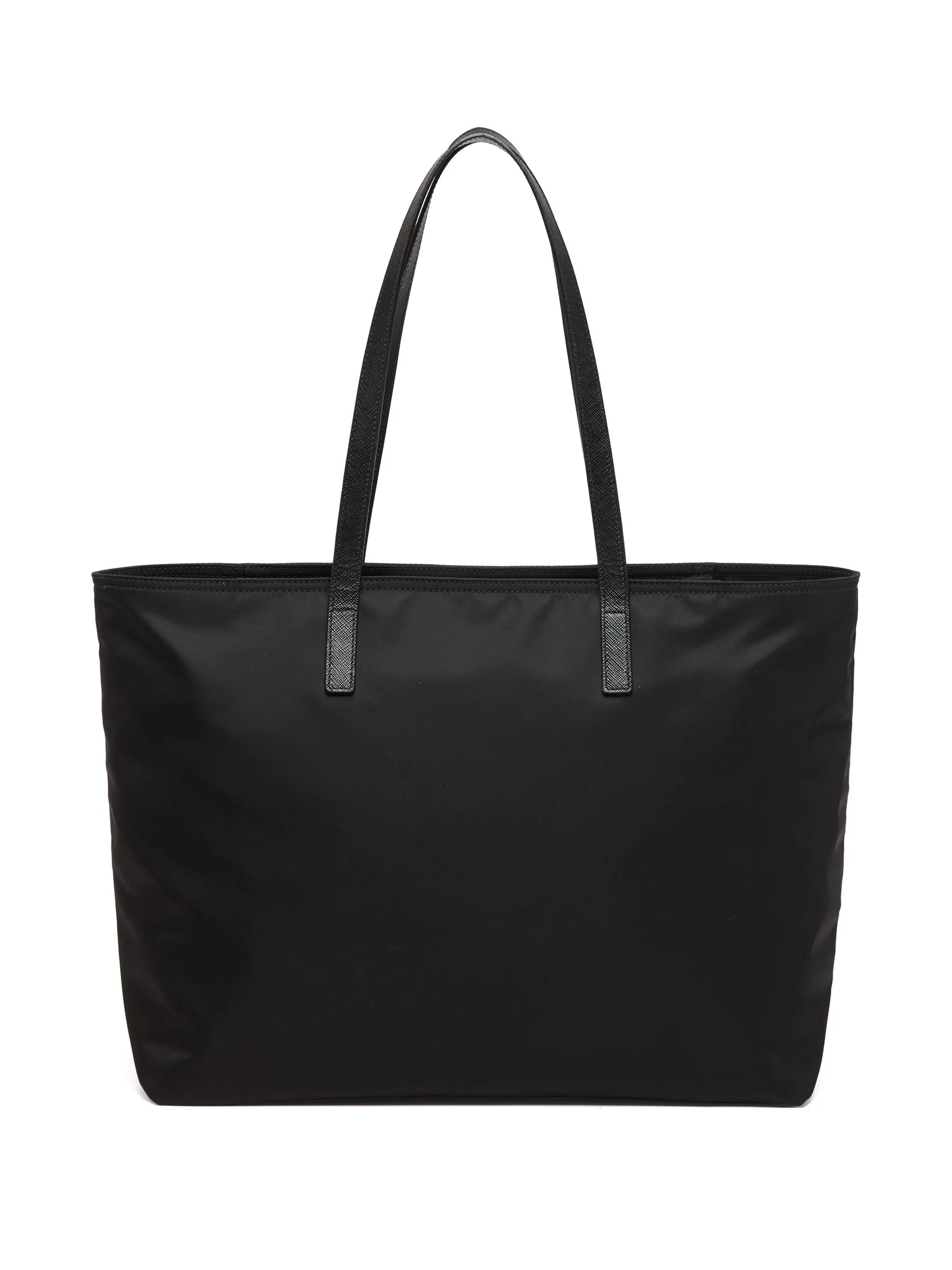 Re-Nylon embroidered tote bag