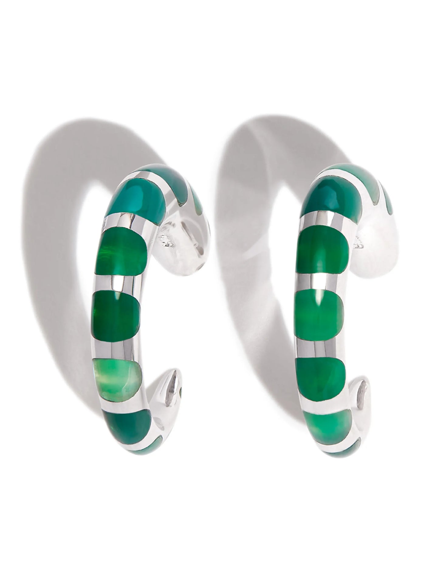 Khartoum malachite earrings