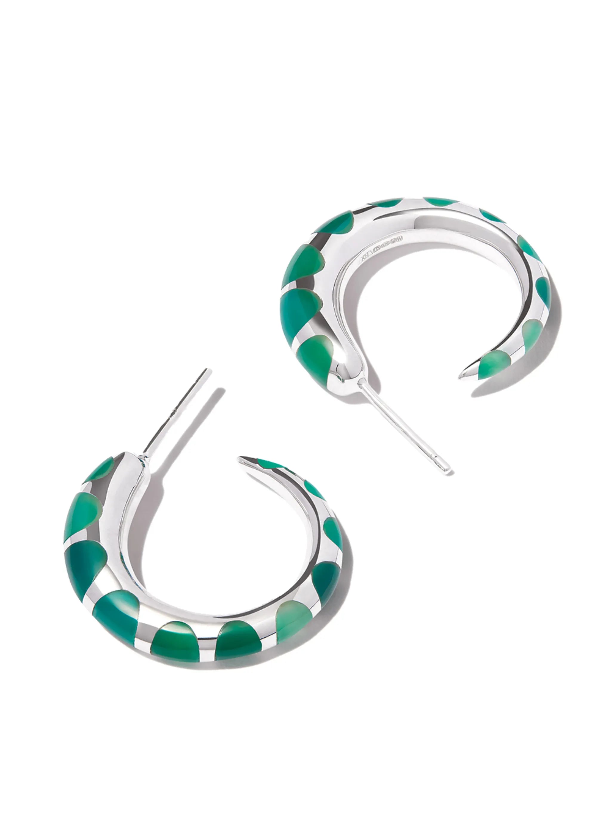 Khartoum malachite earrings