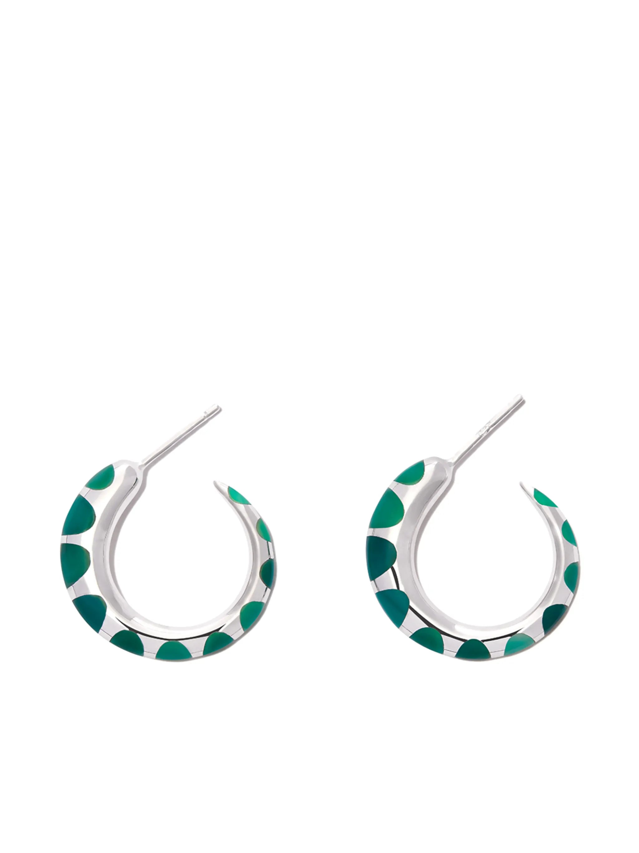 Khartoum malachite earrings