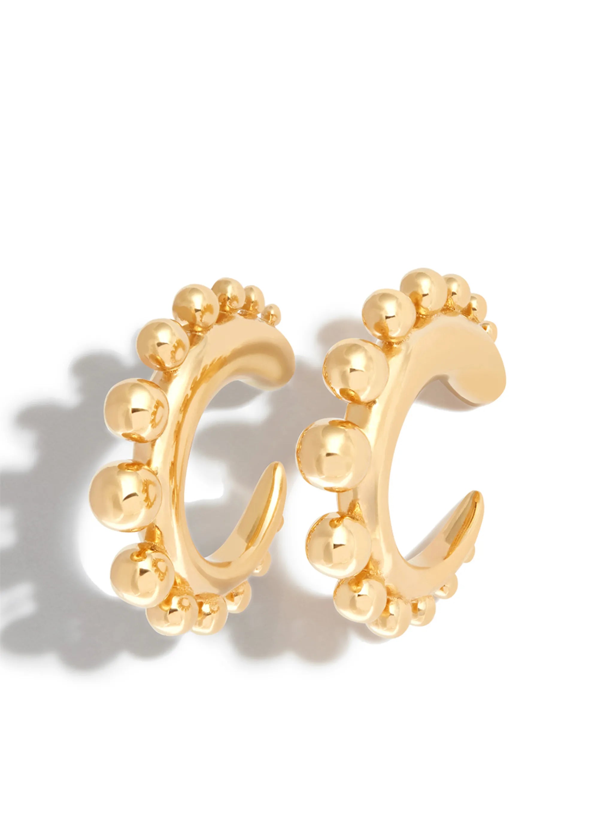 Tiny Khartoum hoop earrings