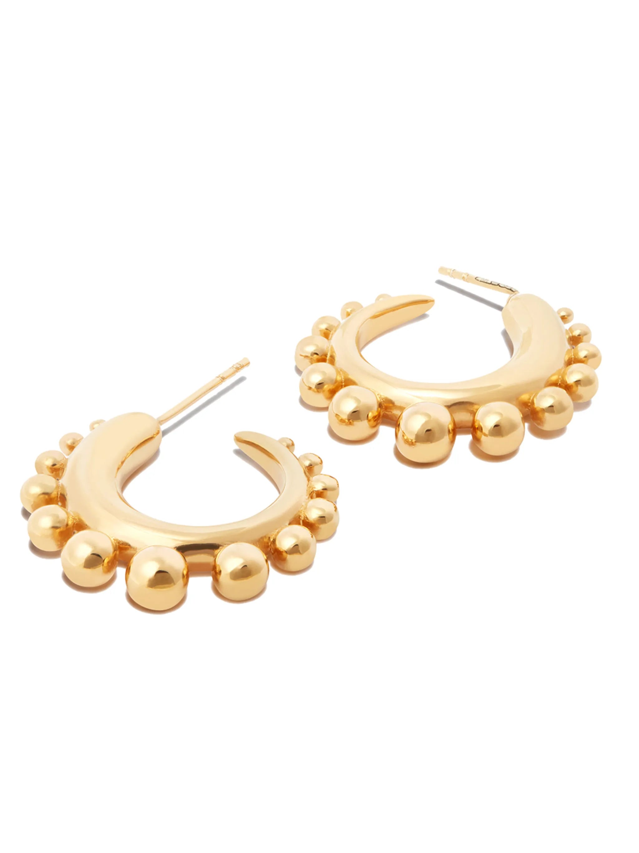 Tiny Khartoum hoop earrings