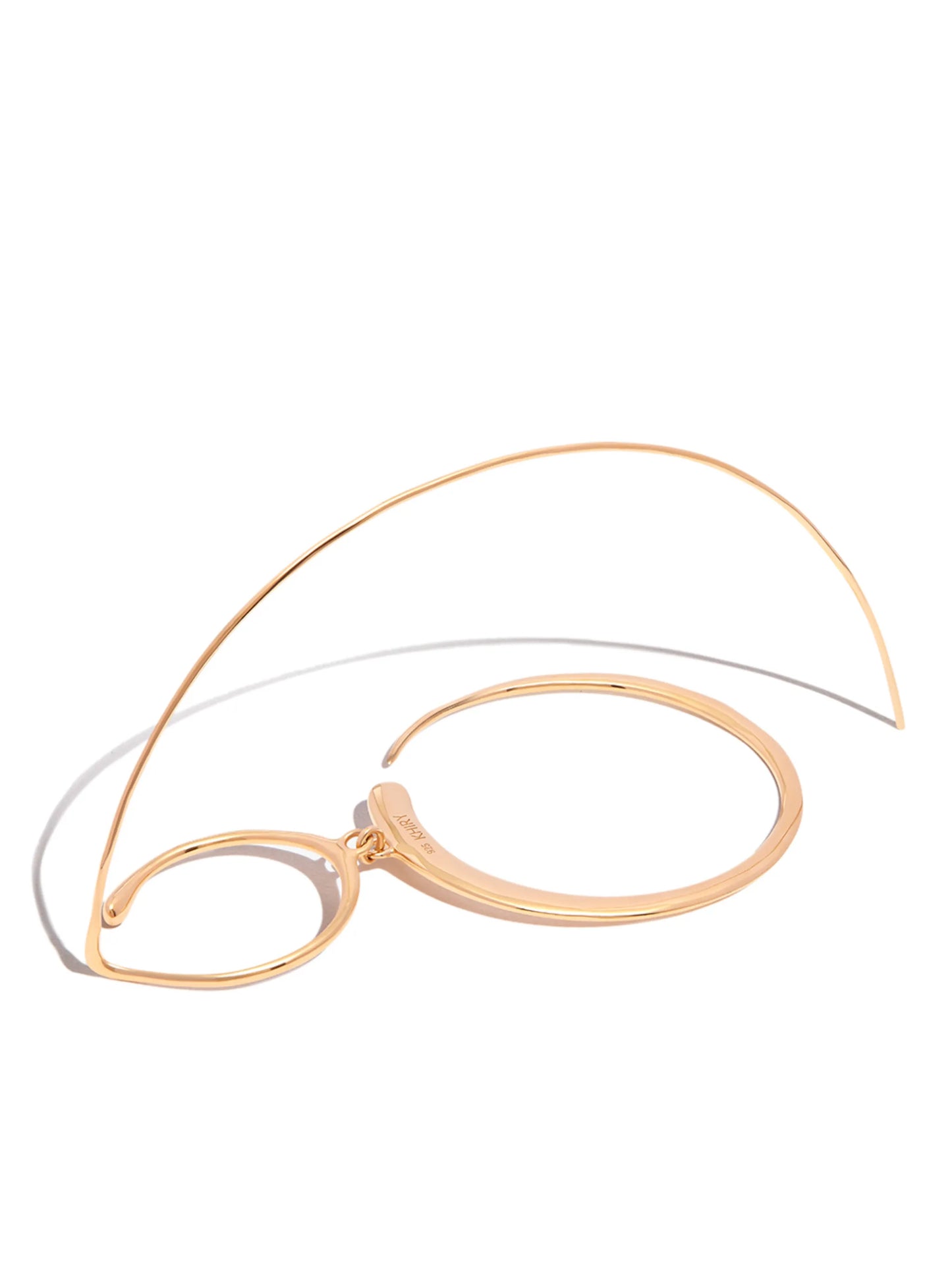 Nandi hoop earrings