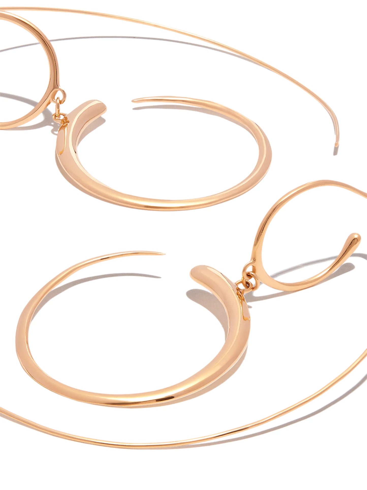 Nandi hoop earrings