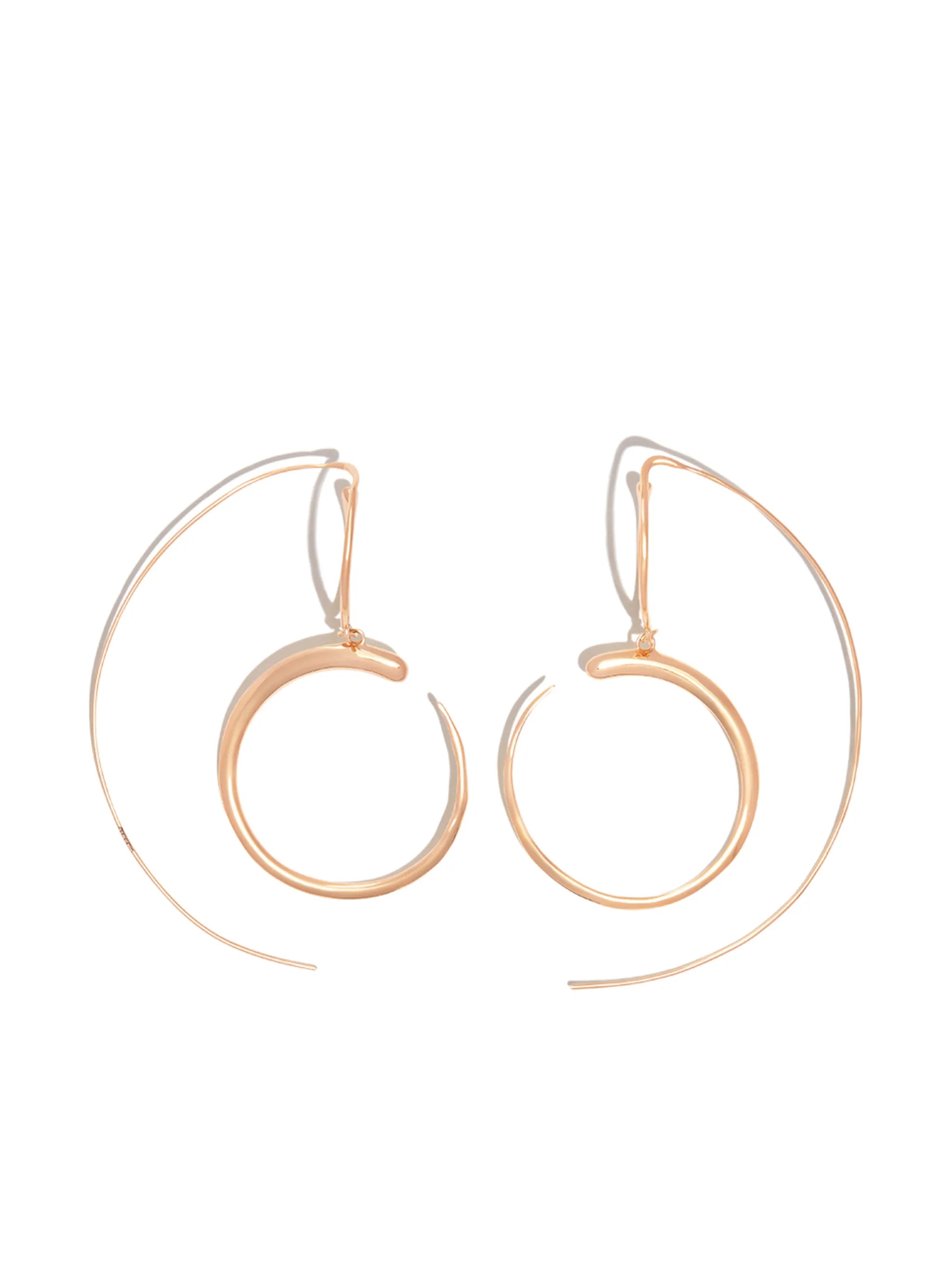 Nandi hoop earrings