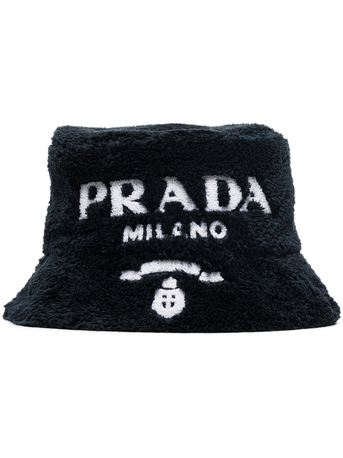 terrycloth-effect bucket hat