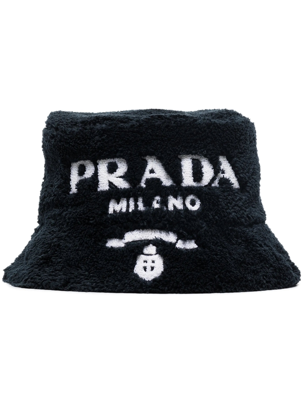 terrycloth-effect bucket hat