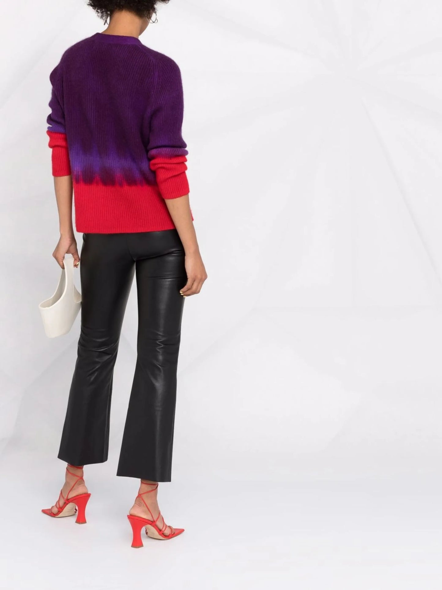 Jenna faux-leather trousers