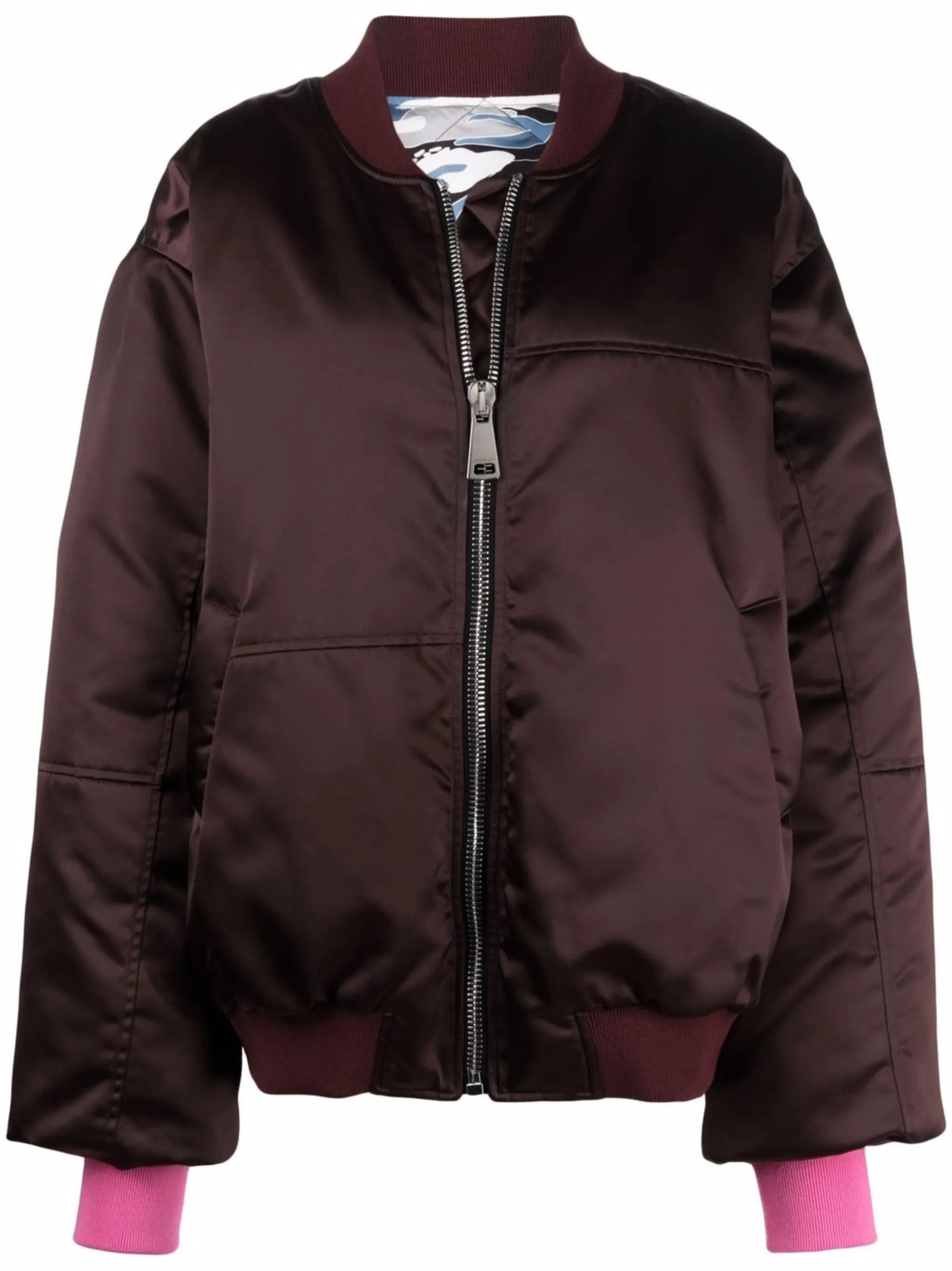 Puff oversized bomber jacket