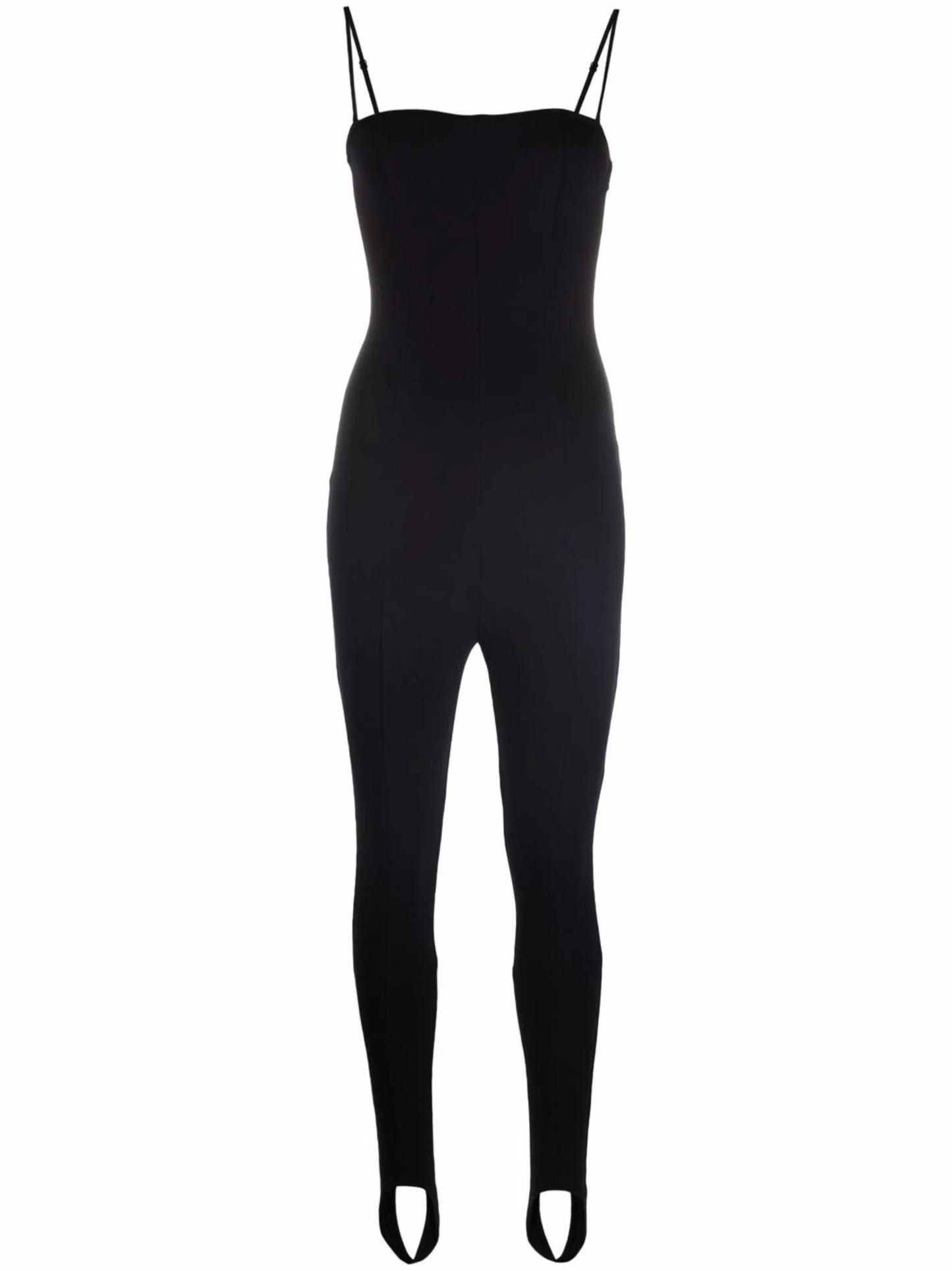 x Amina Muaddi sleeveless catsuit