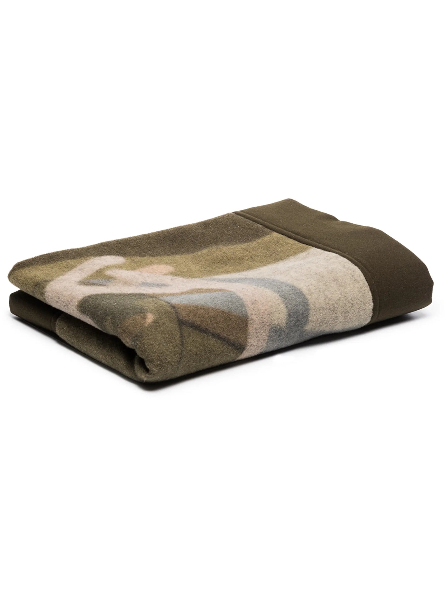 x KAWS camouflage blanket