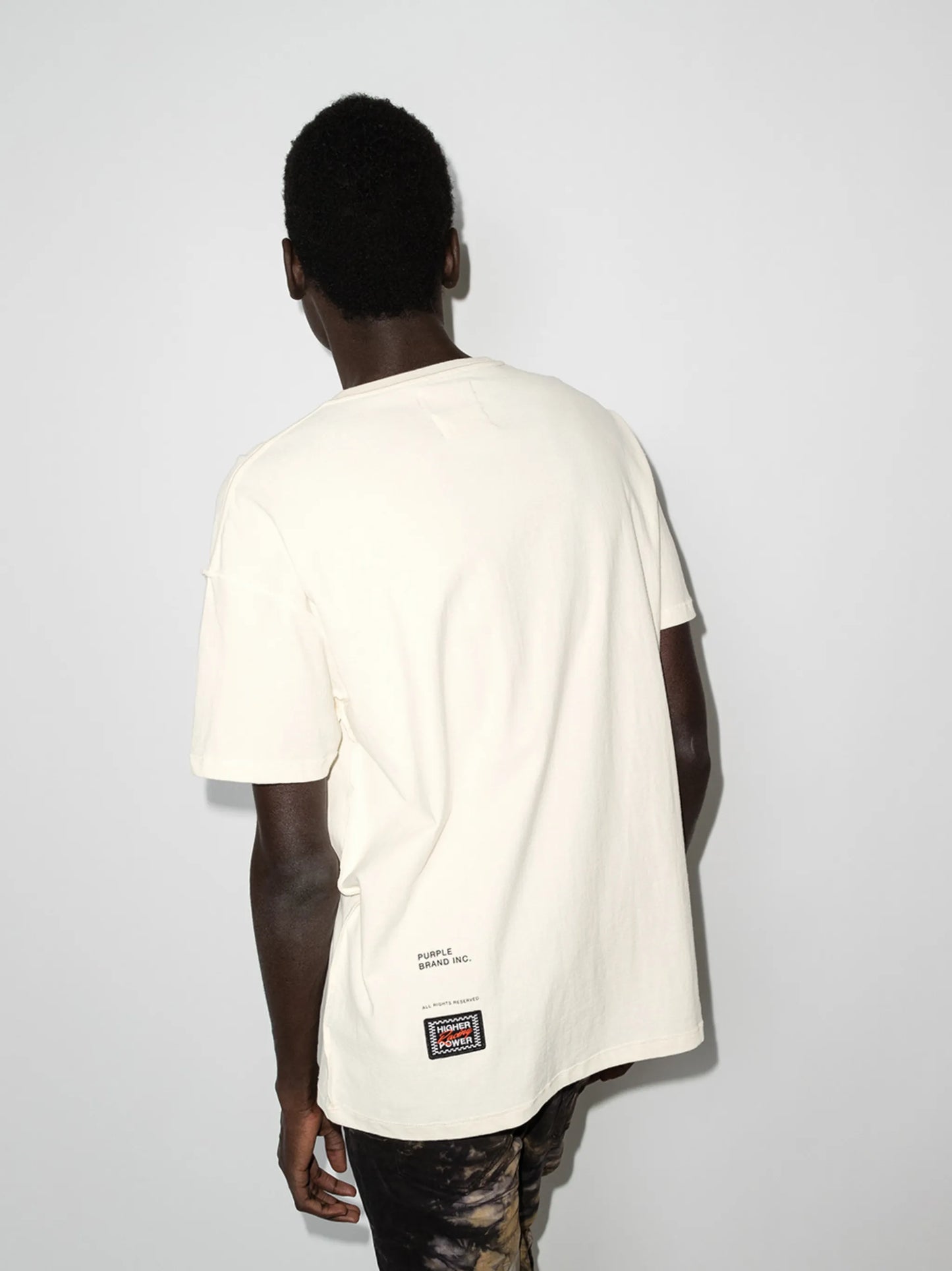 Higher Power logo-print T-shirt