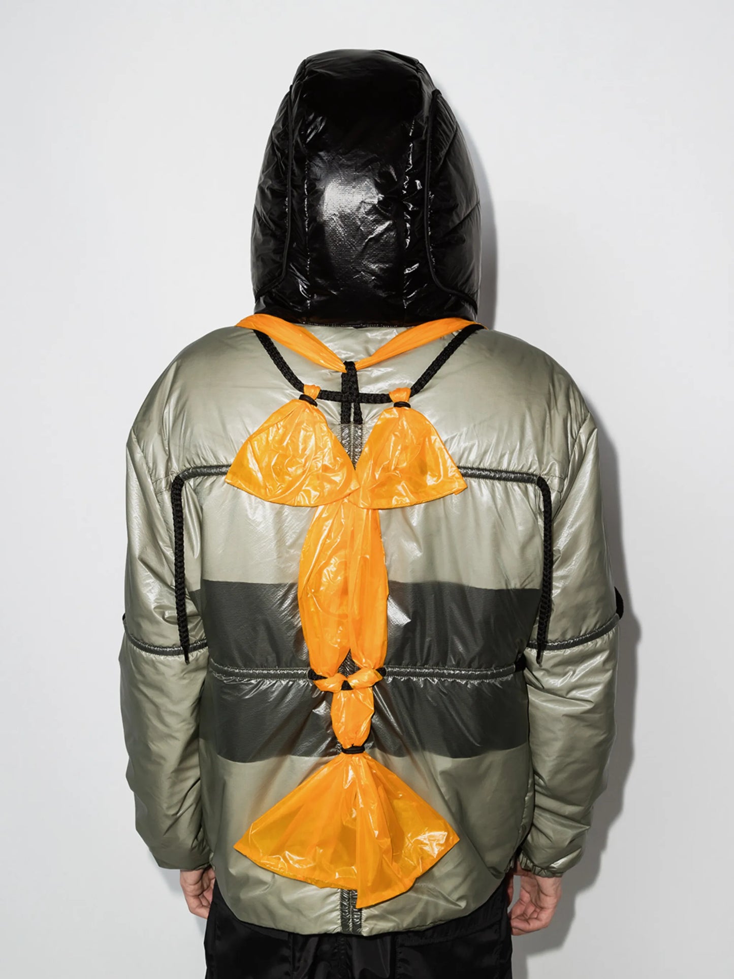 Pillow Rope hooded puffer jacket