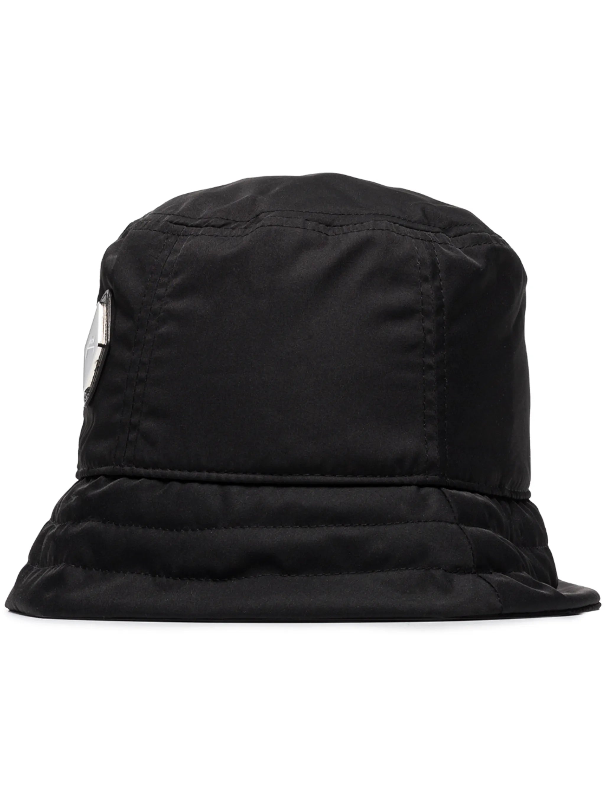 Cell diamond-patch bucket hat