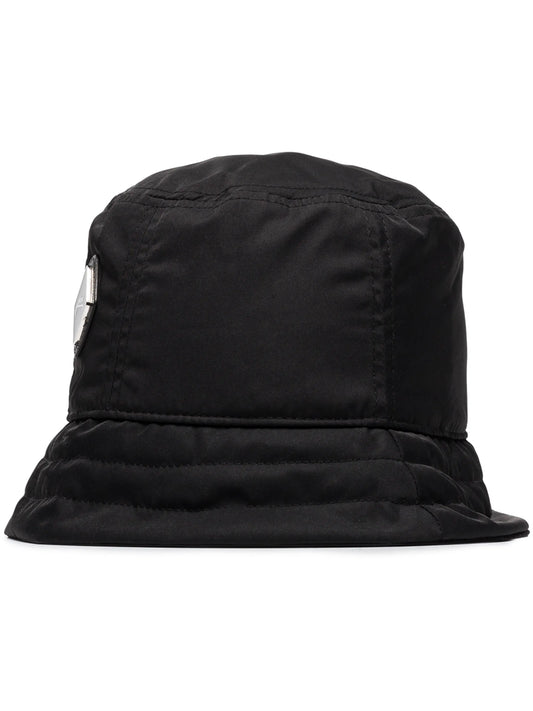 Cell diamond-patch bucket hat