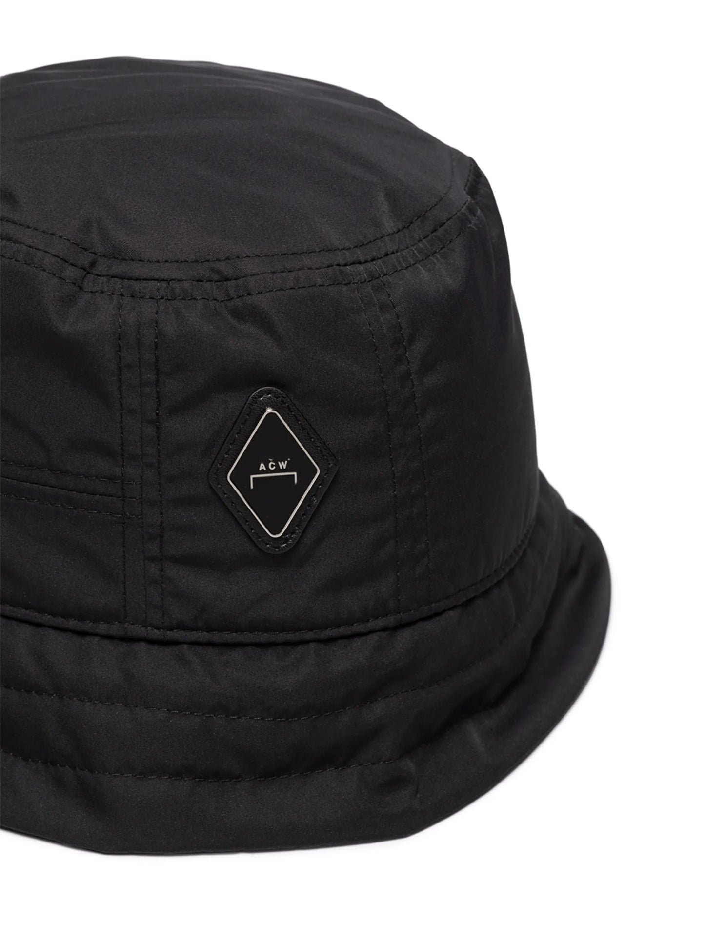 Cell diamond-patch bucket hat